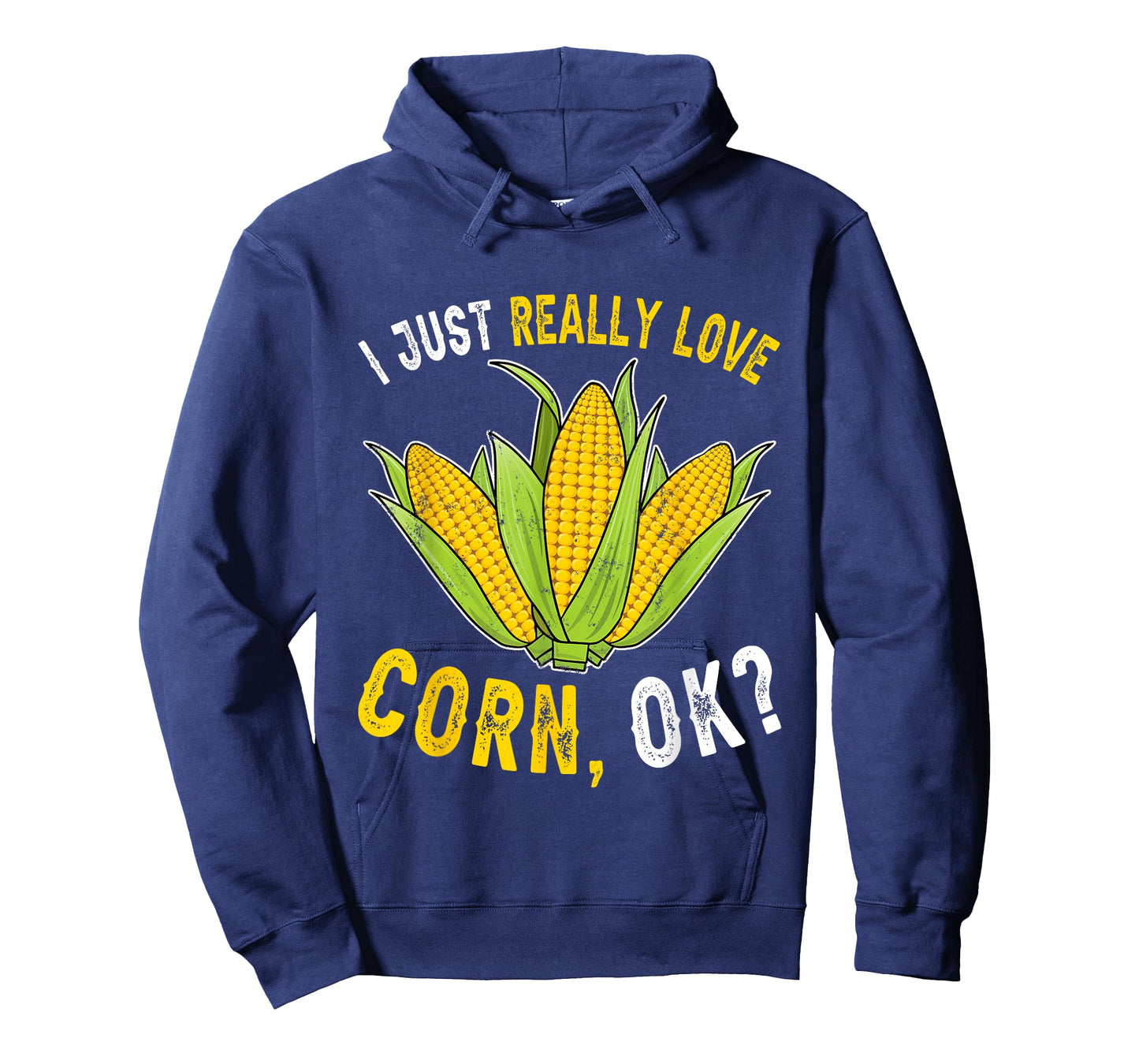 I Love Corn Cute Funny Corn On The Cob Corn Lover T-Shirt