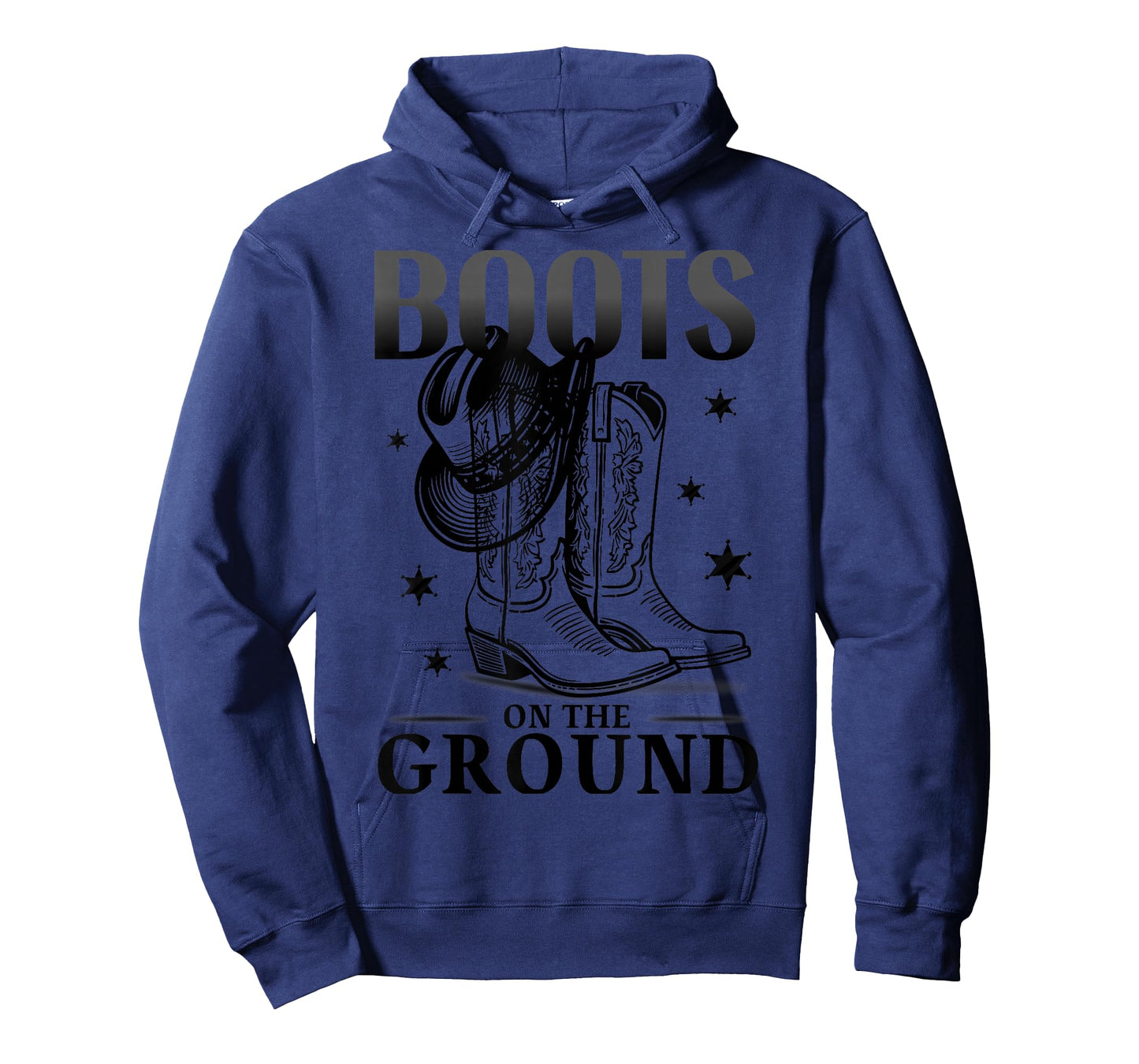 Boots On The Ground Cowboy Country Western T-Shirt