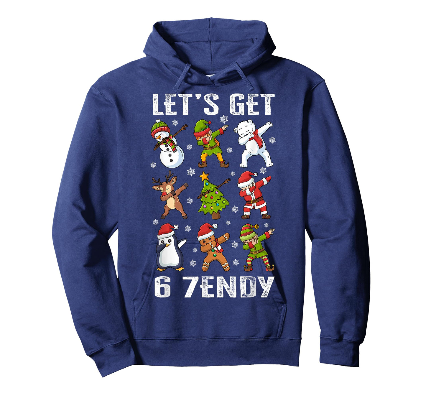 Let's Get 6 7endy Six Seven 67 Christmas Dabbing Santa Dab T-Shirt