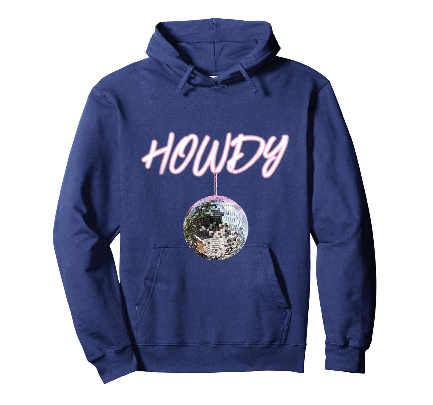 Pink Cowgirl Disco Ball Cowboy Howdy T-Shirt