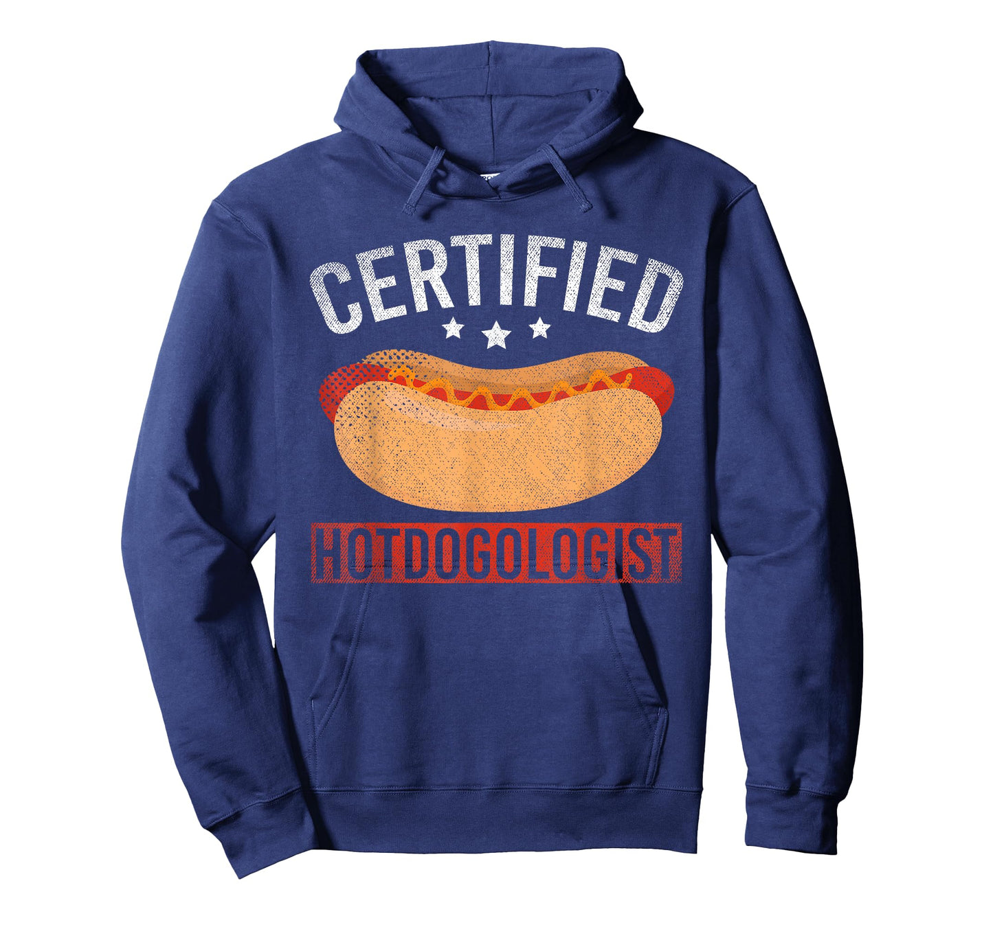 Funny Foodie Certified Hotdogologist Hotdog Lover Hot Dog T-Shirt
