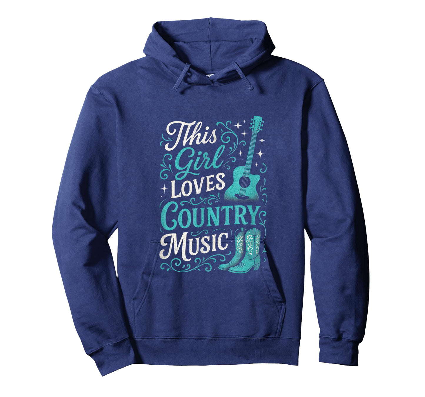 Country Music Guitar Boots Western Singer T-Shirt
