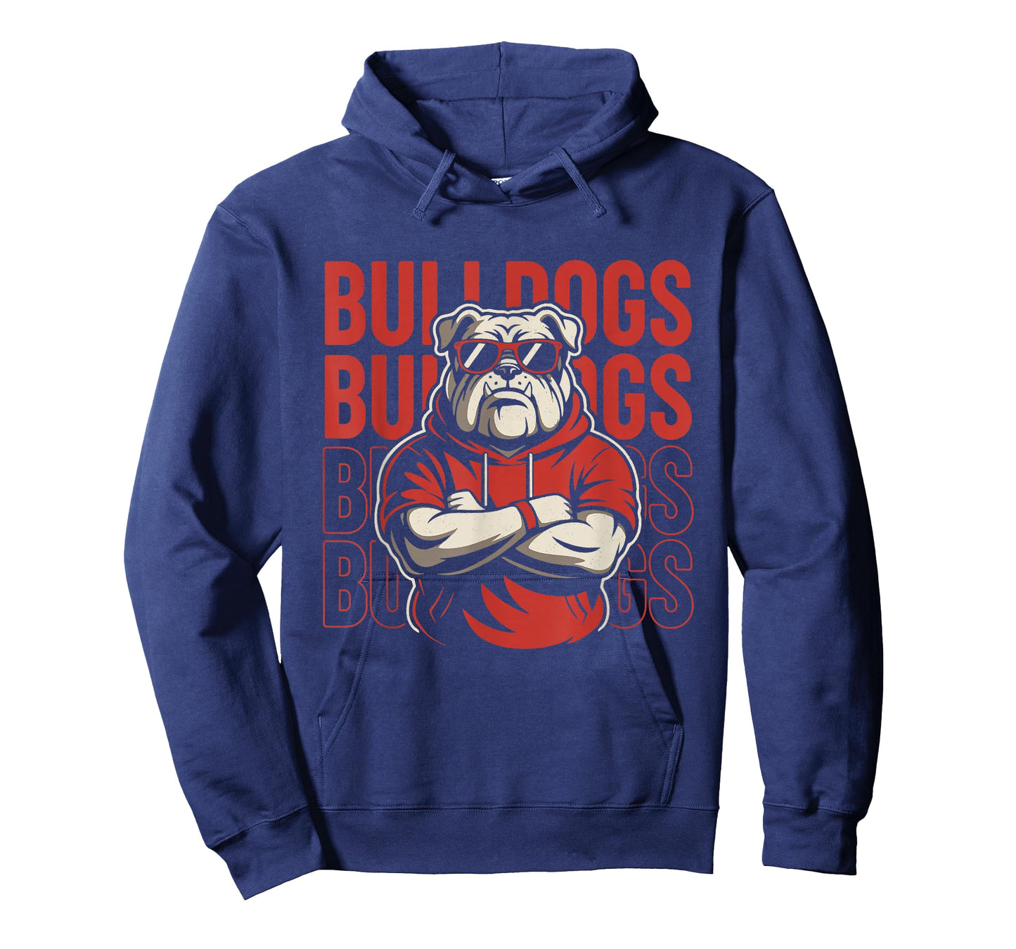 Retro Bulldogs Gift for Men Women Boys Girls Kids T-Shirt