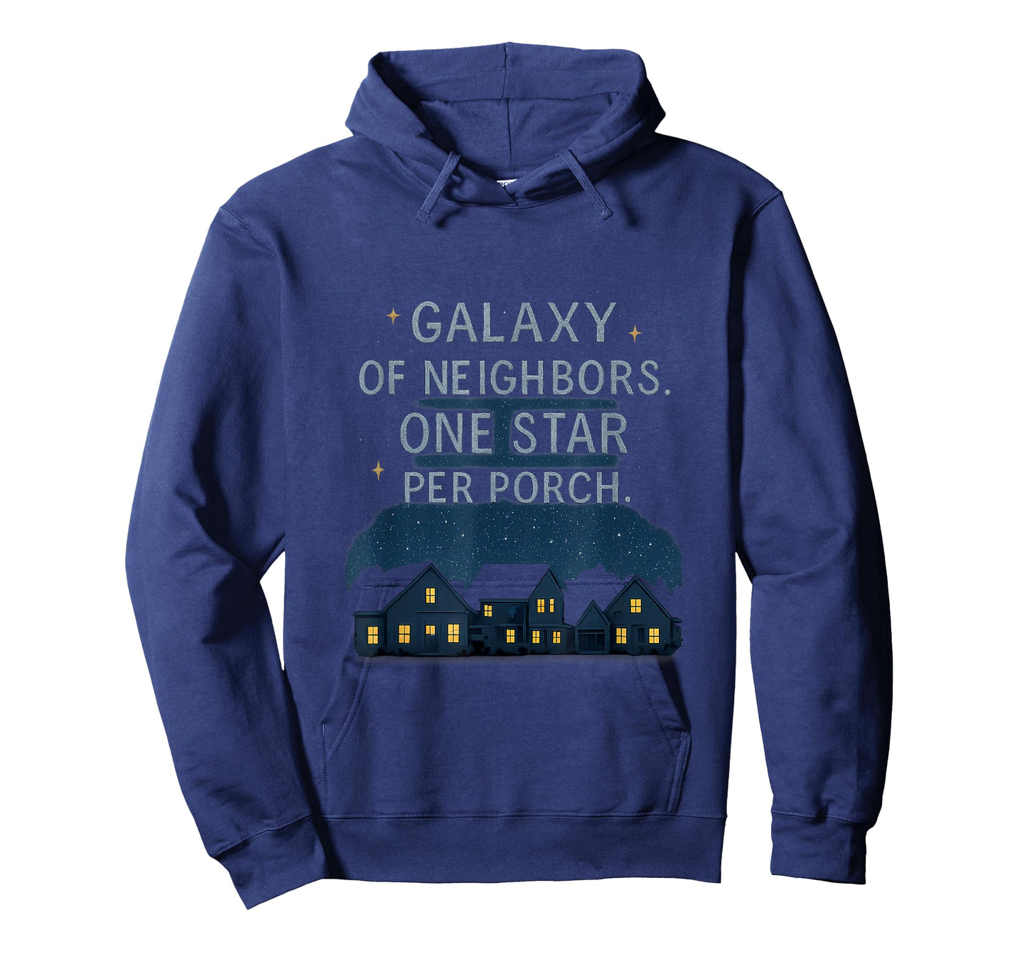 Galaxy of Neighbors Night Sky Community Pride T-Shirt