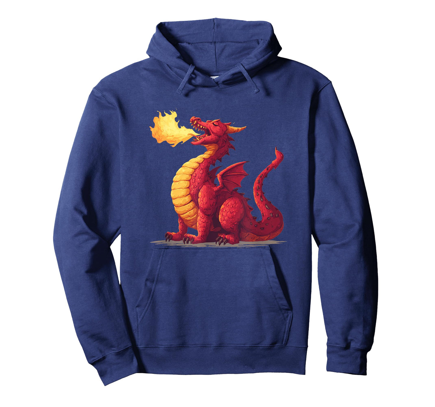 Red Dragon with Flames for Dragons and Magical Lovers T-Shirt