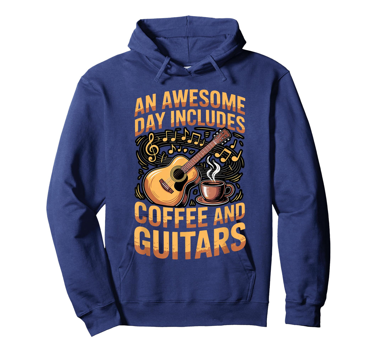 Coffee and Guitars Composer Music Instrument Musician Guitar T-Shirt