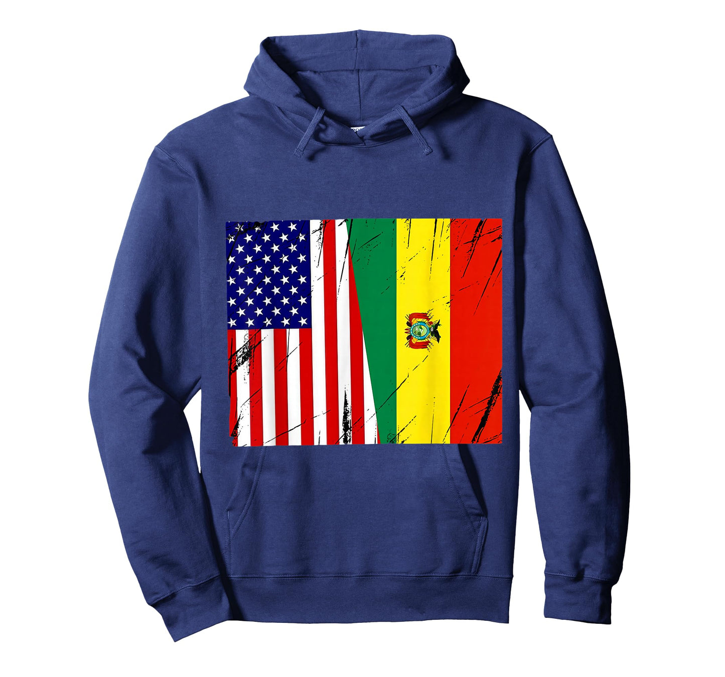 American Flag Bolivia Bolivian Flag Bolivia Roots Bolivia T-Shirt