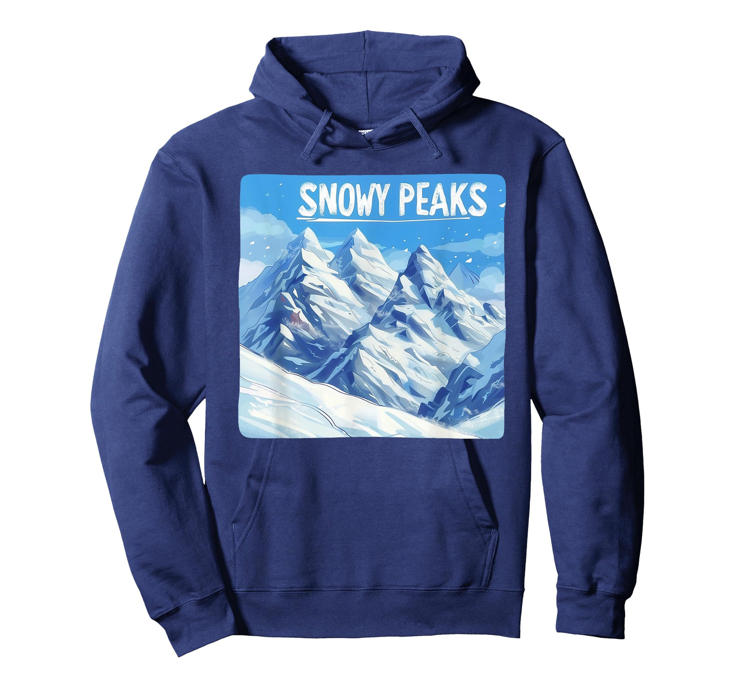 Snowy Peaks Vibes for a Chilled Winter Day Costume T-Shirt