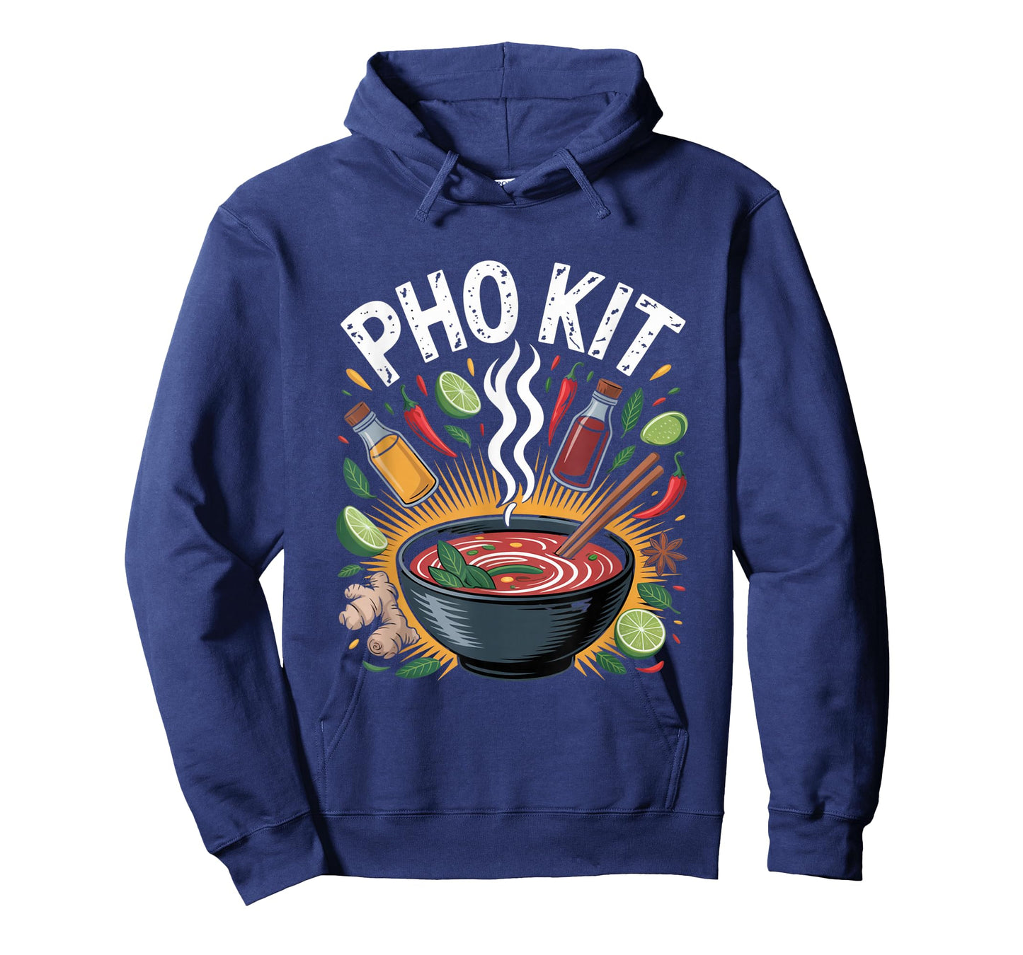 Pho Kit Soup Funny Pho Kit Vegan Pho Lover T-Shirt