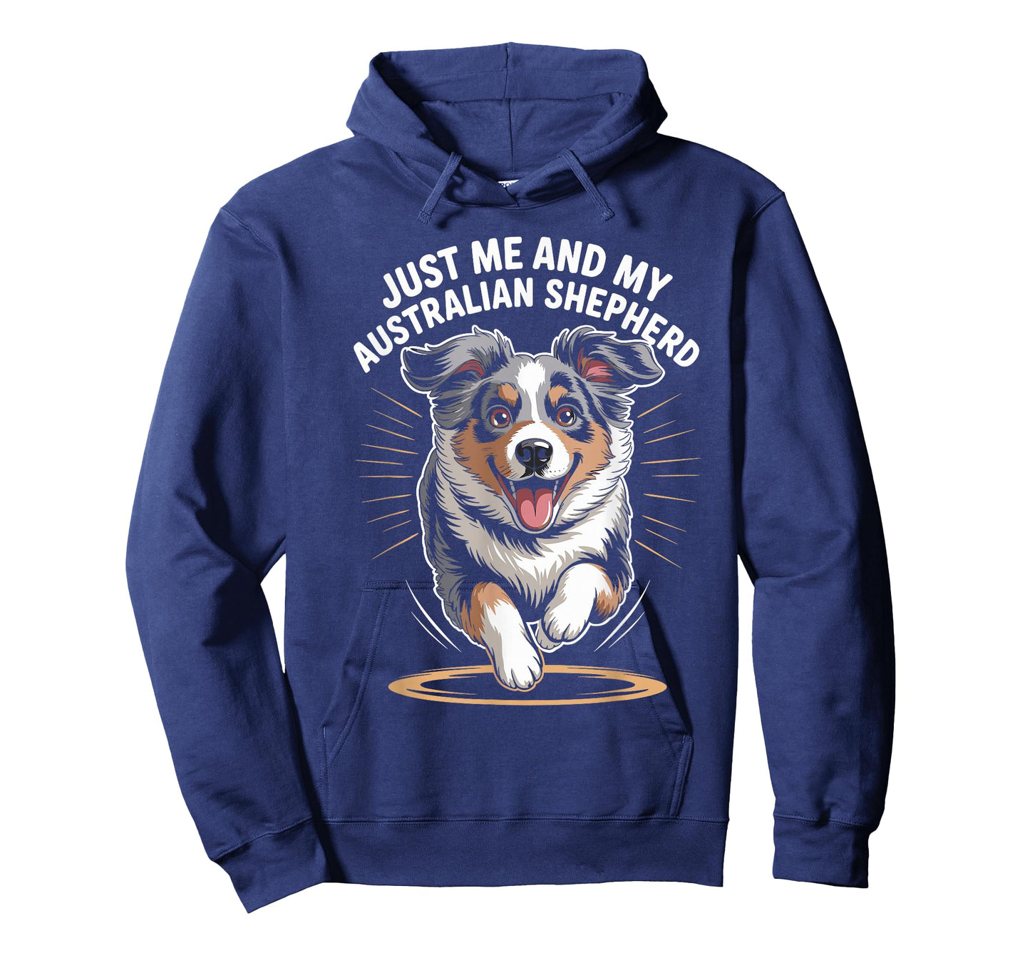 Just Me and My Australian Shepherd Funny Cute Pet Dog Lover T-Shirt