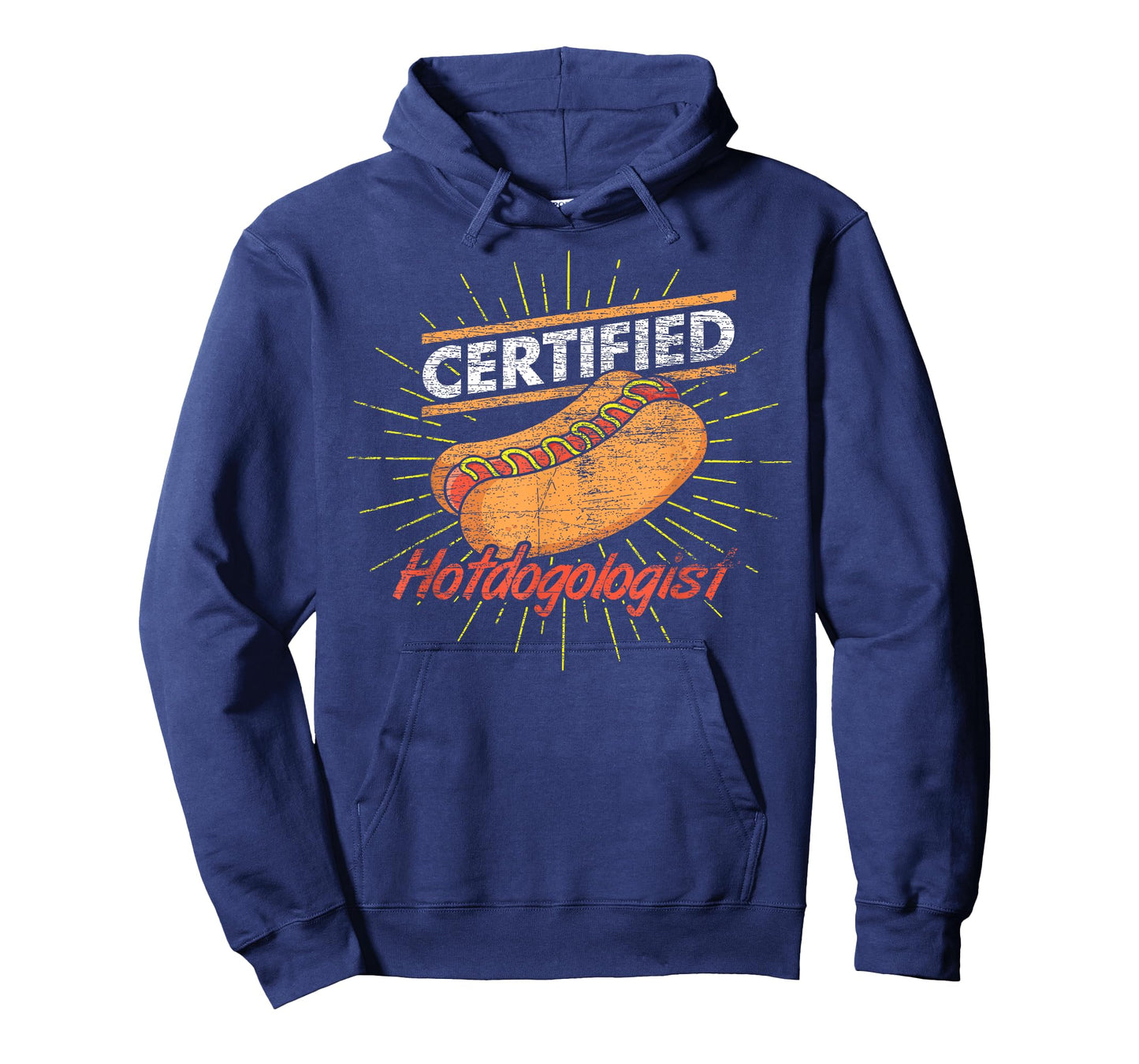Funny Certified Hotdogologist Hotdog Franks Sausage Hot Dog T-Shirt