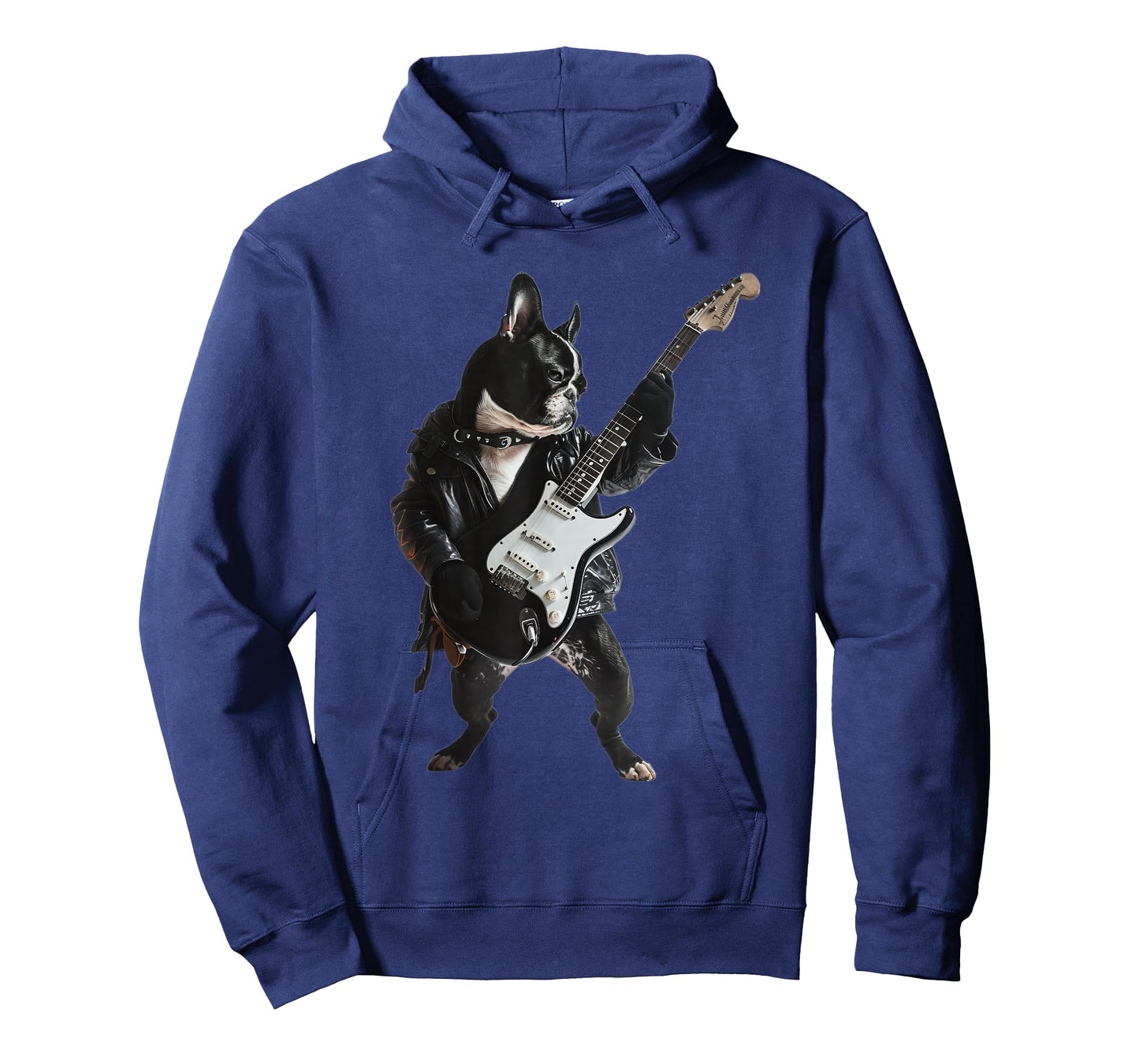 Boston Terrier Guitar T-Shirt