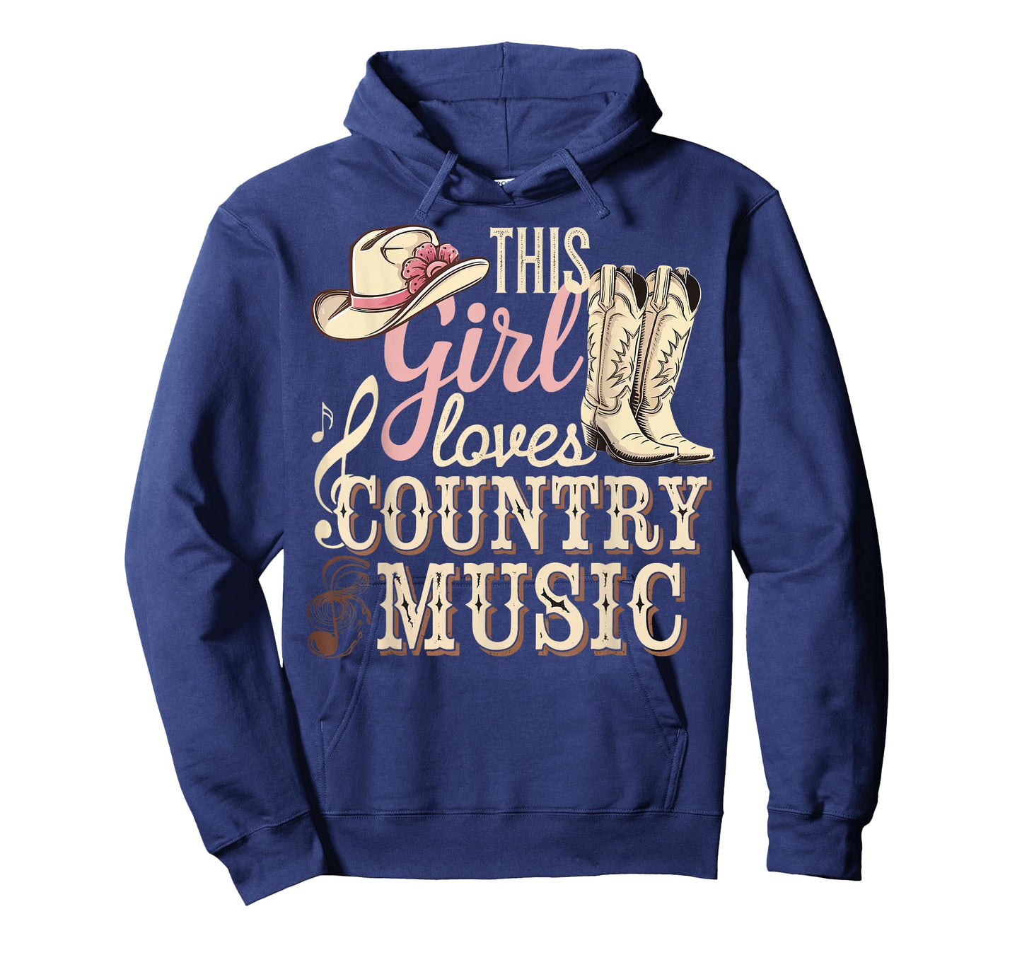 This Girl Loves Country Music T-Shirt