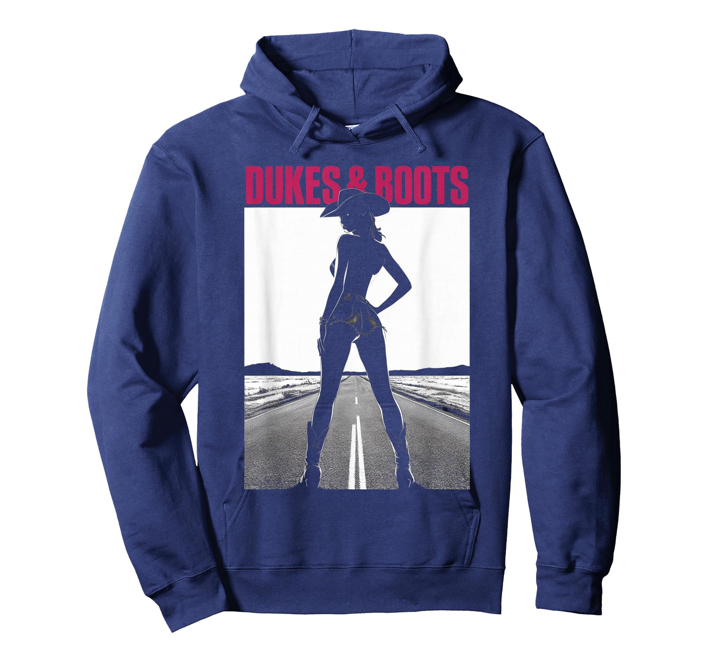 Dukes And Boots Cool Daisy Cowgirl Chick T-Shirt