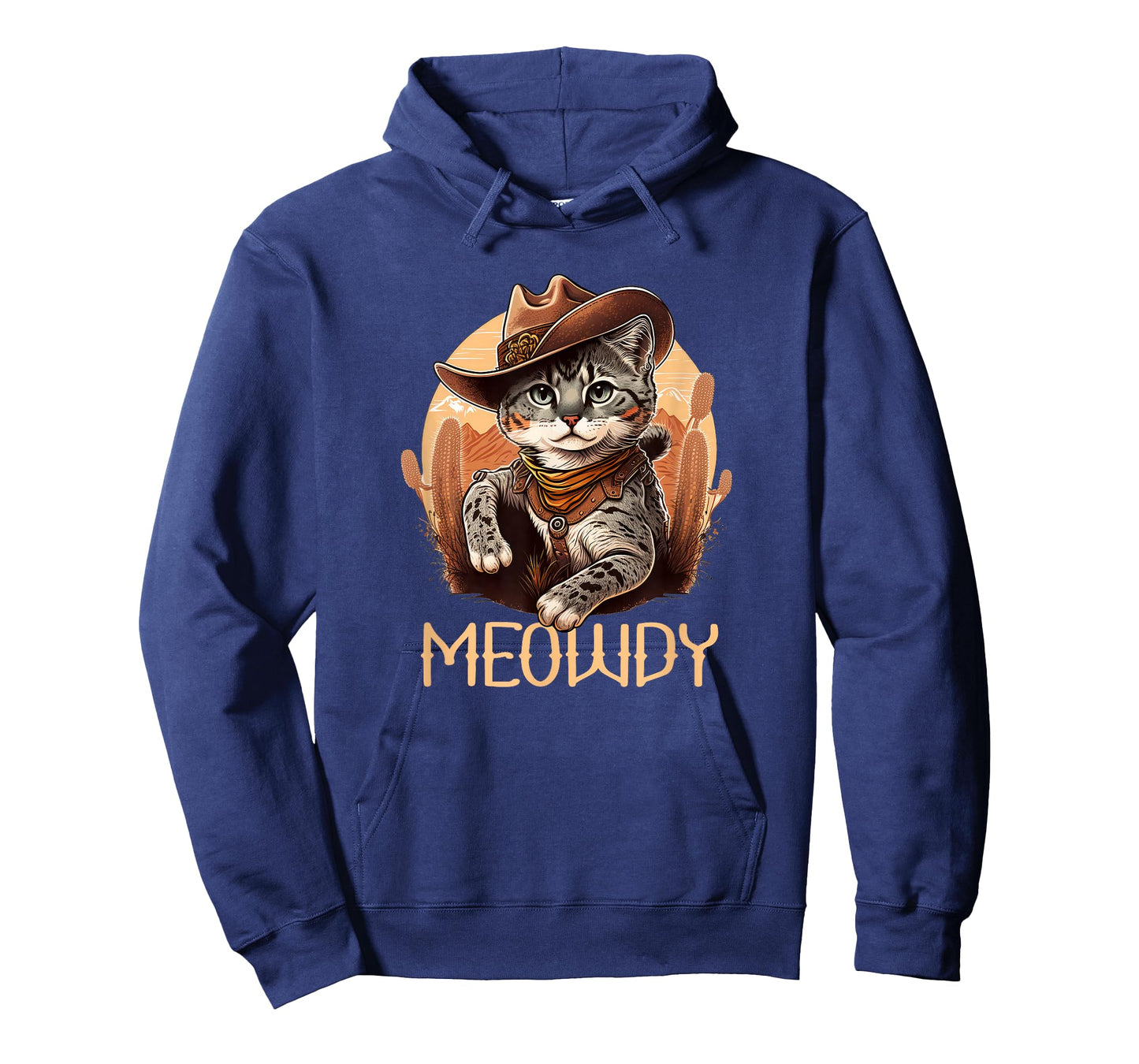 Meowdy Cat Funny Howdy Meme Western Cowboy Kitten T-Shirt