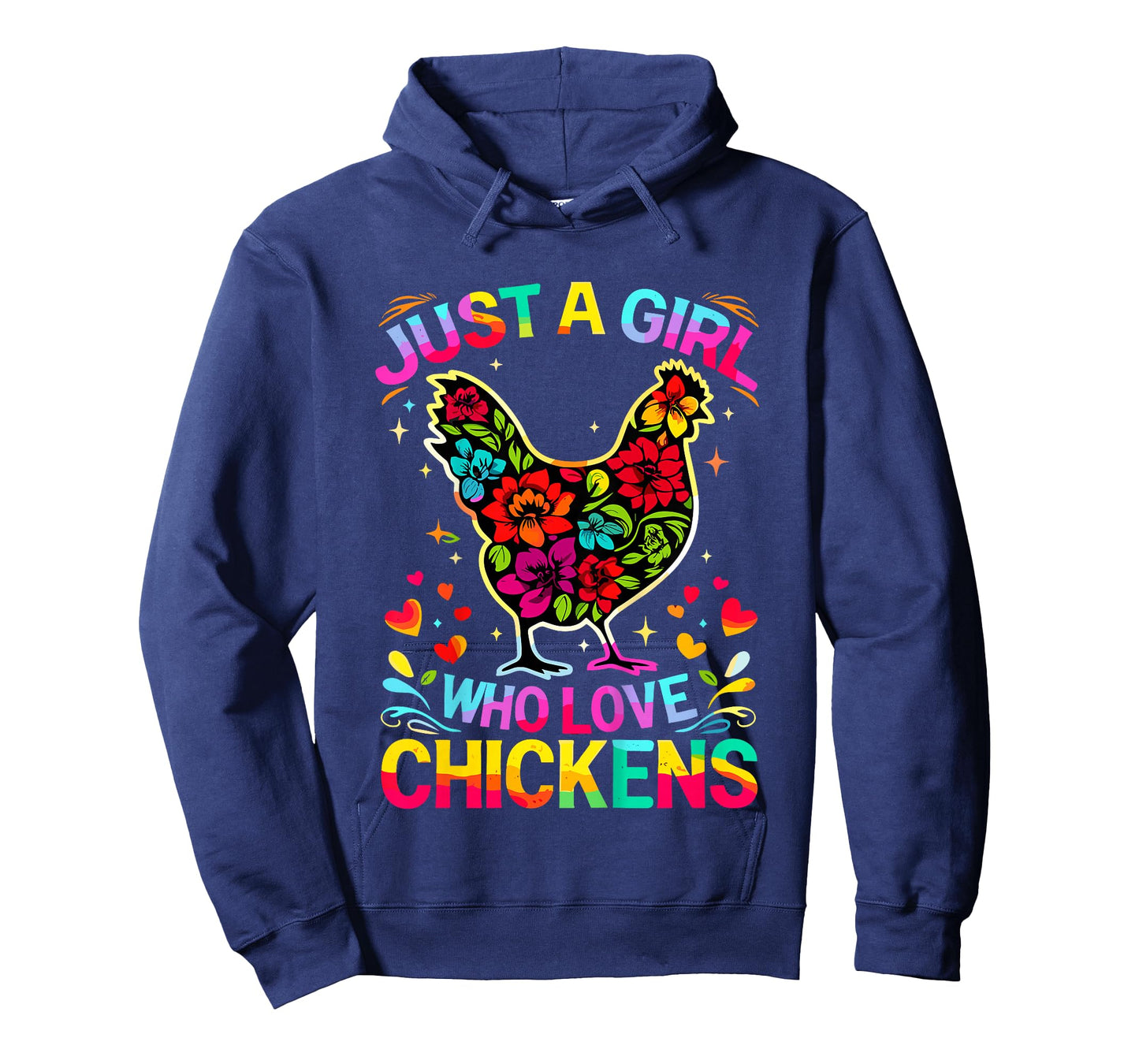 Chicken Just A Girl Who Loves Chickens T-Shirt