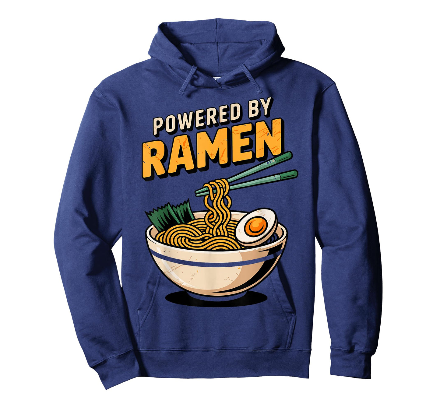 Powered by Ramen Funny Noodle Tee Japanese Kawaii Food T-Shirt