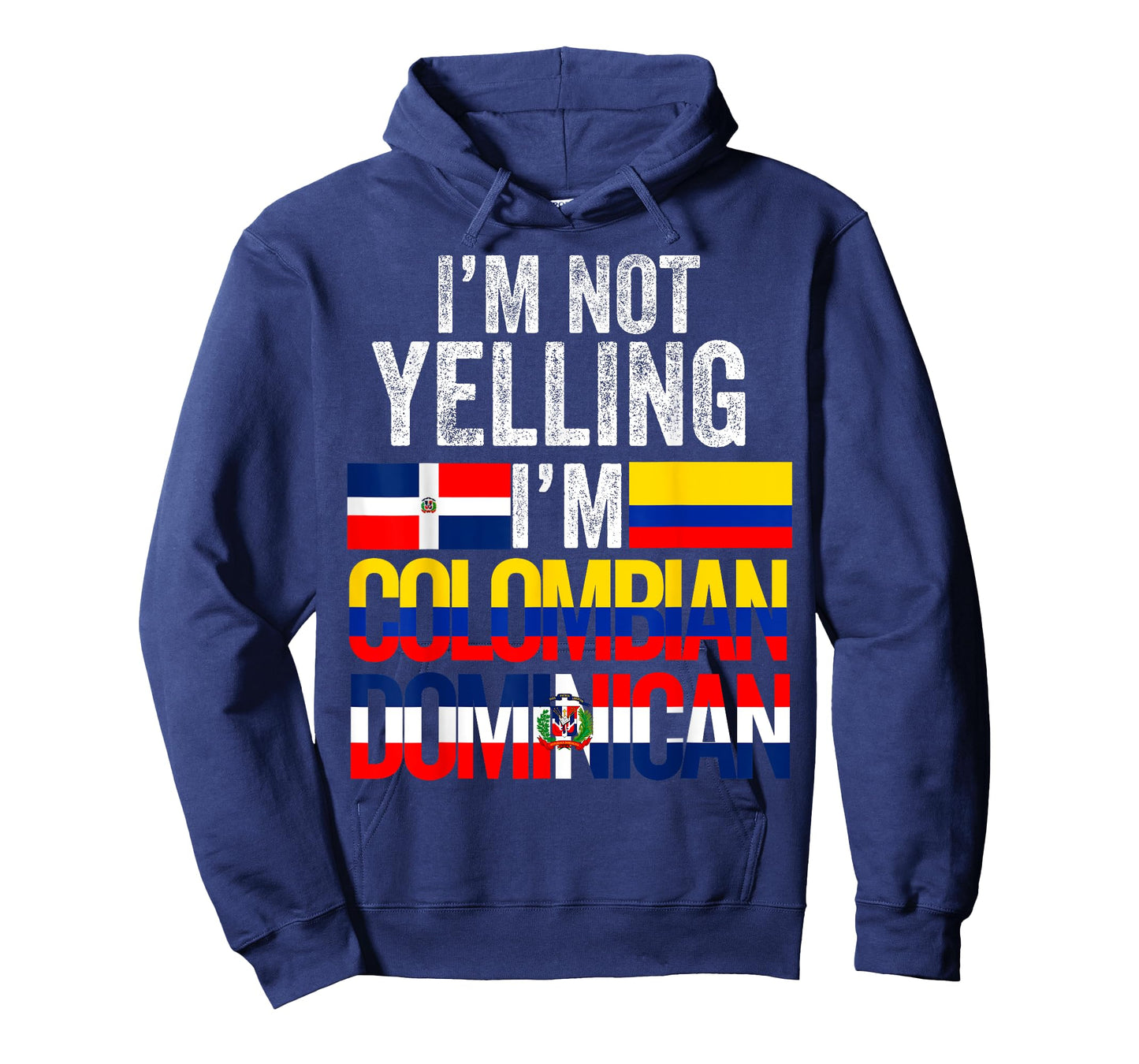Half Colombian Half Dominican Flag 1/2 Heritage Pride T-Shirt