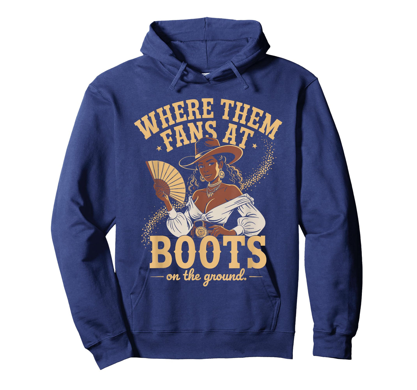 Boots On The Ground Where Them Fans At T-Shirt