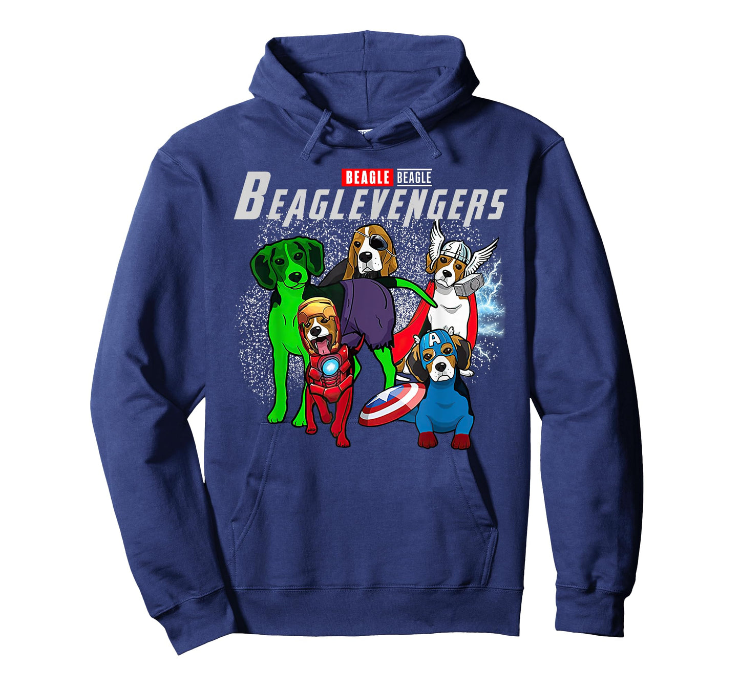 Super Dogs Beagle Assemble Beaglevengers - Dogs Lover T-Shirt