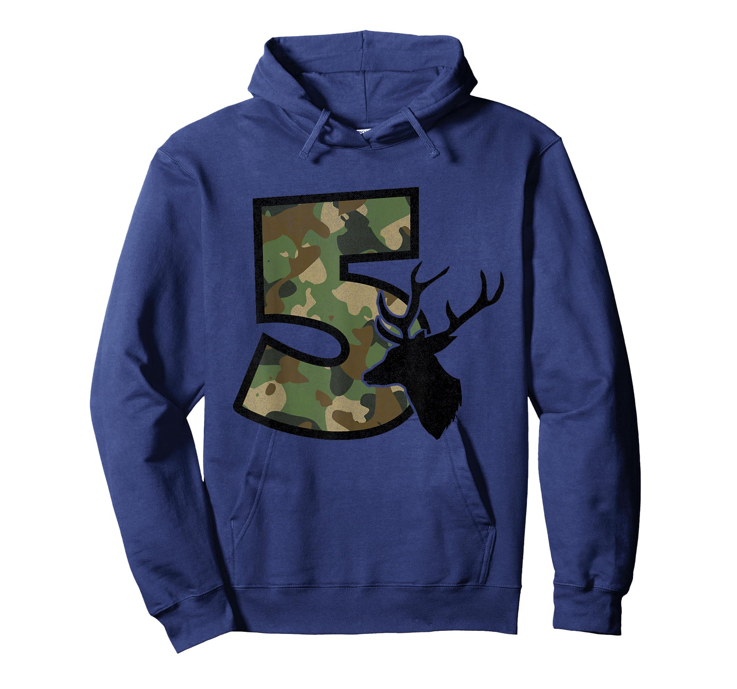 Country Boys Camo 5 Five Year Old Birthday Deer Hunter Theme T-Shirt