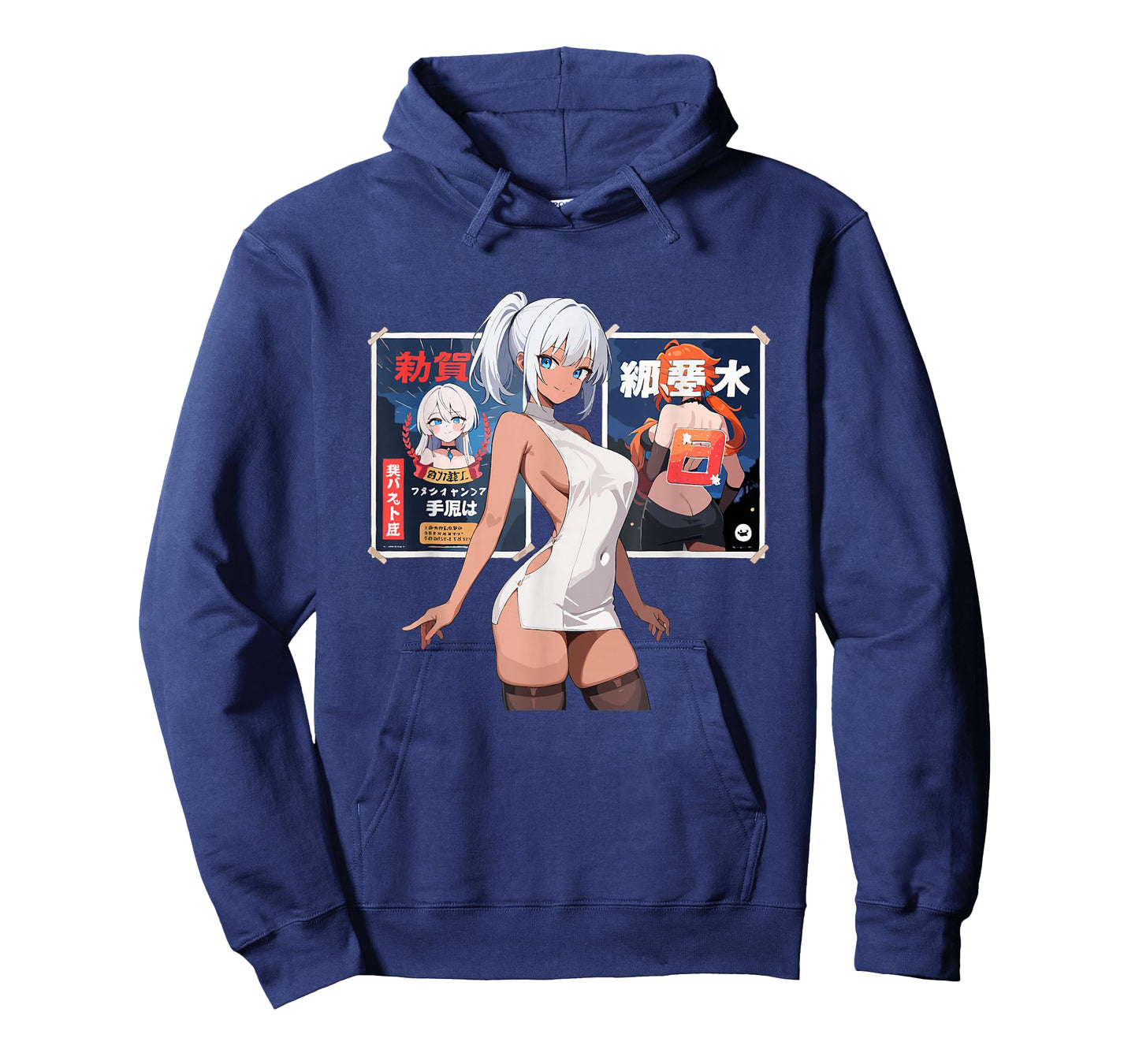 Sexy Waifu Anime Girl Dress Japanese Art Style T-Shirt