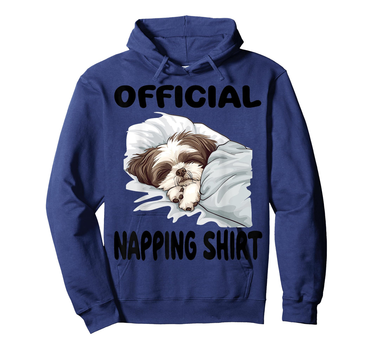 Shih Tzu Dog Official Napping shirt Pajamas Nightgown Men Women Girls Kids T-Shirt