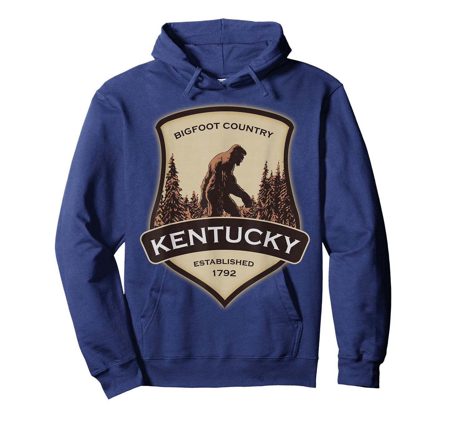 Kentucky with a Bigfoot, or a Sasquatch T-Shirt