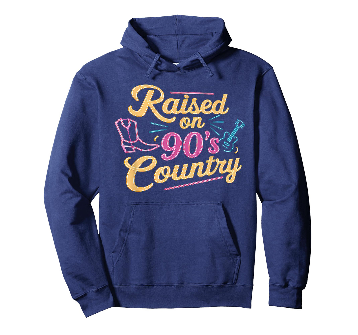 Raised on 90s Country Shirt Womens Music Cowgirl Cowboy T-Shirt