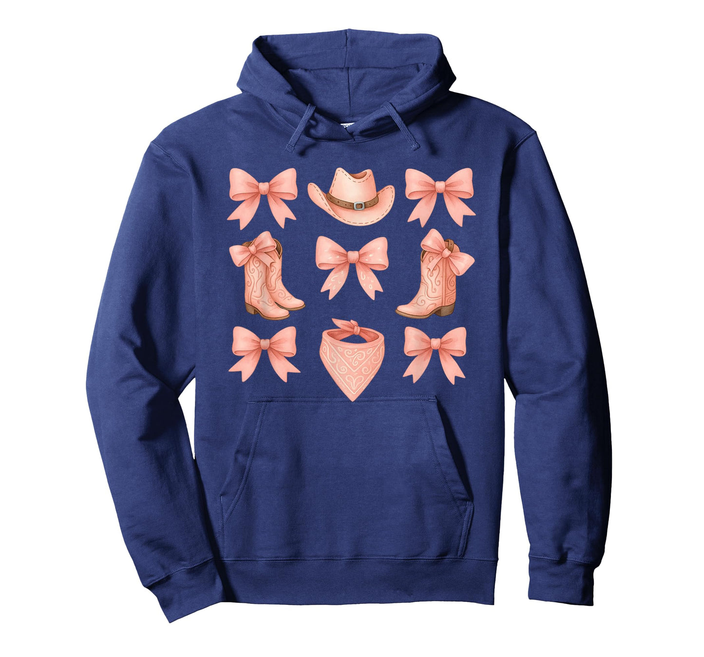 Coquette Pink Bow Cowgirl Boots Western Country Youth Teen T-Shirt