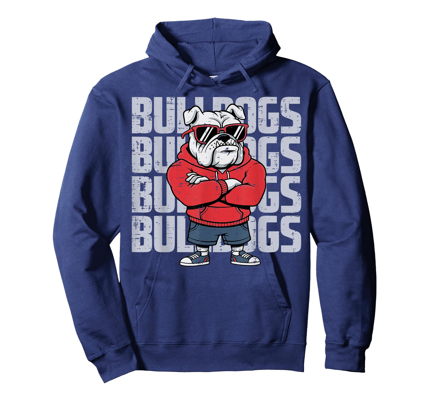 Bulldog Sunglasses Women Men Kids Boys Girls Youth Teen T-Shirt