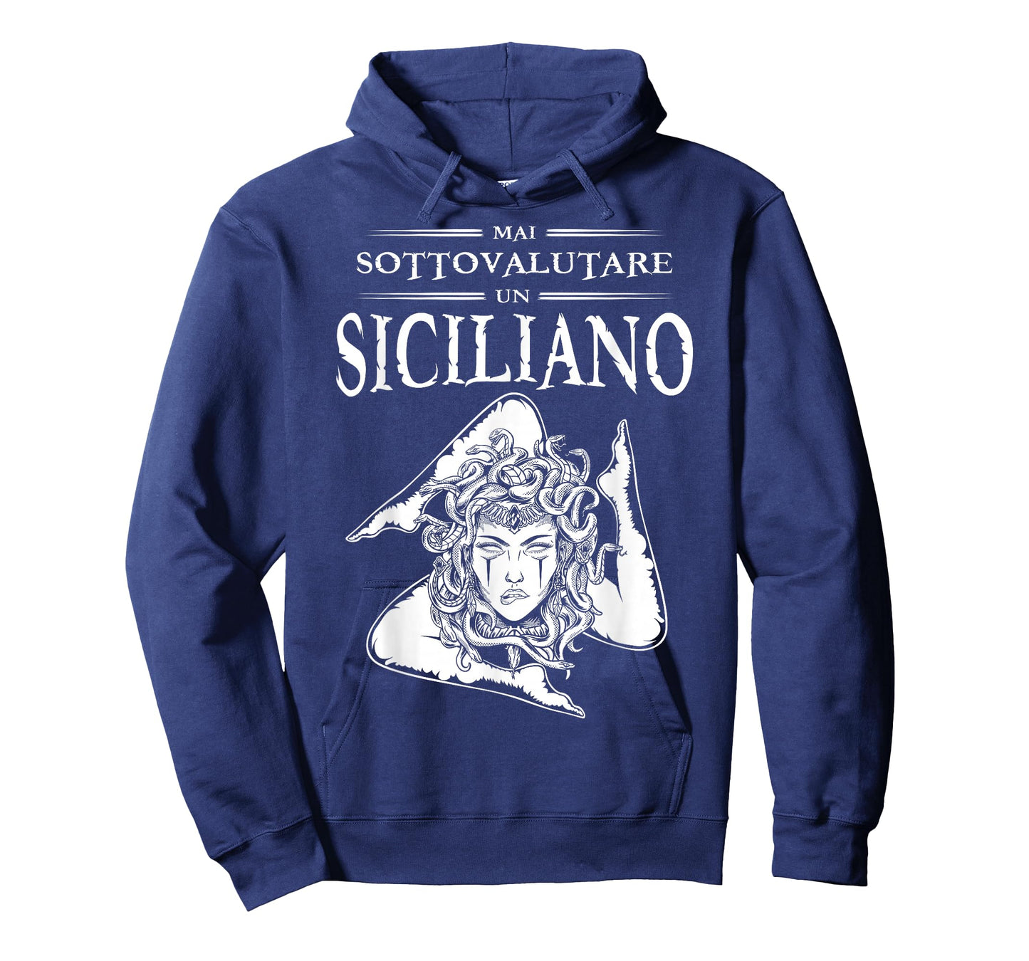 Never Underestimate A Sicilian Trinacria Sicilia Heraldik T-Shirt