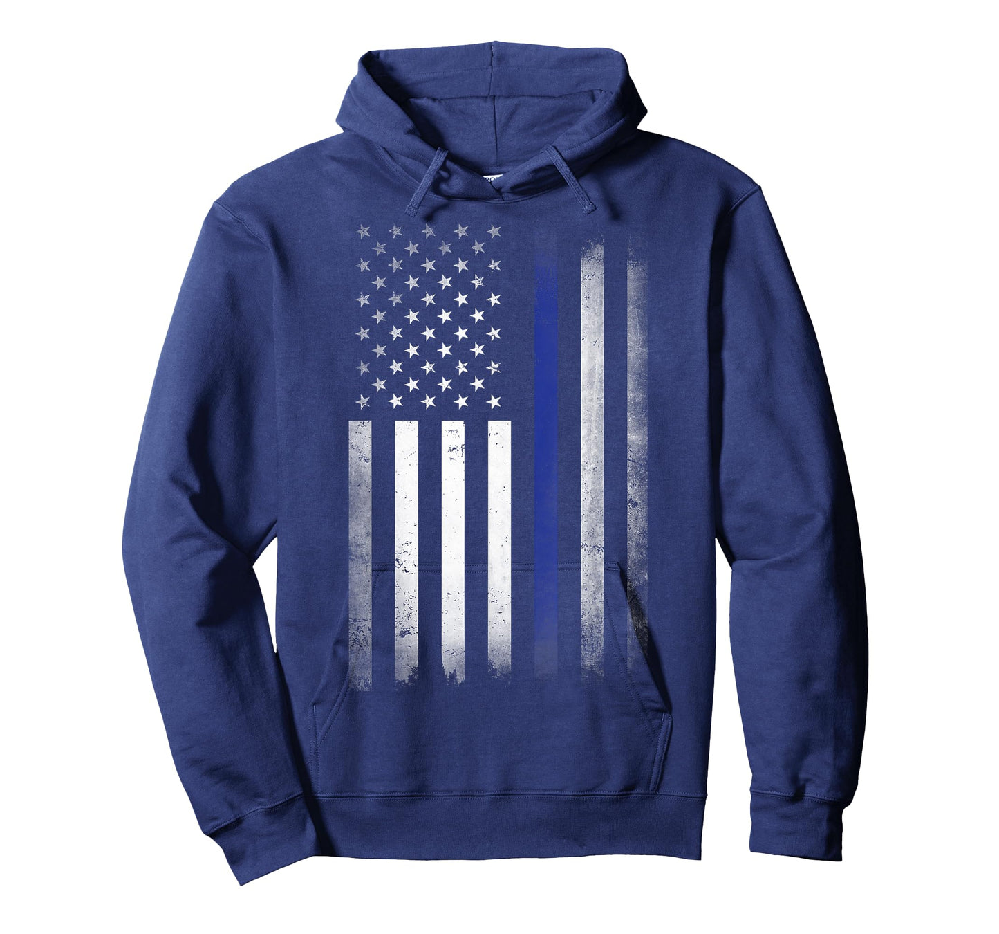 US Police USA American Flag Back the Blue Lives Matter T-Shirt