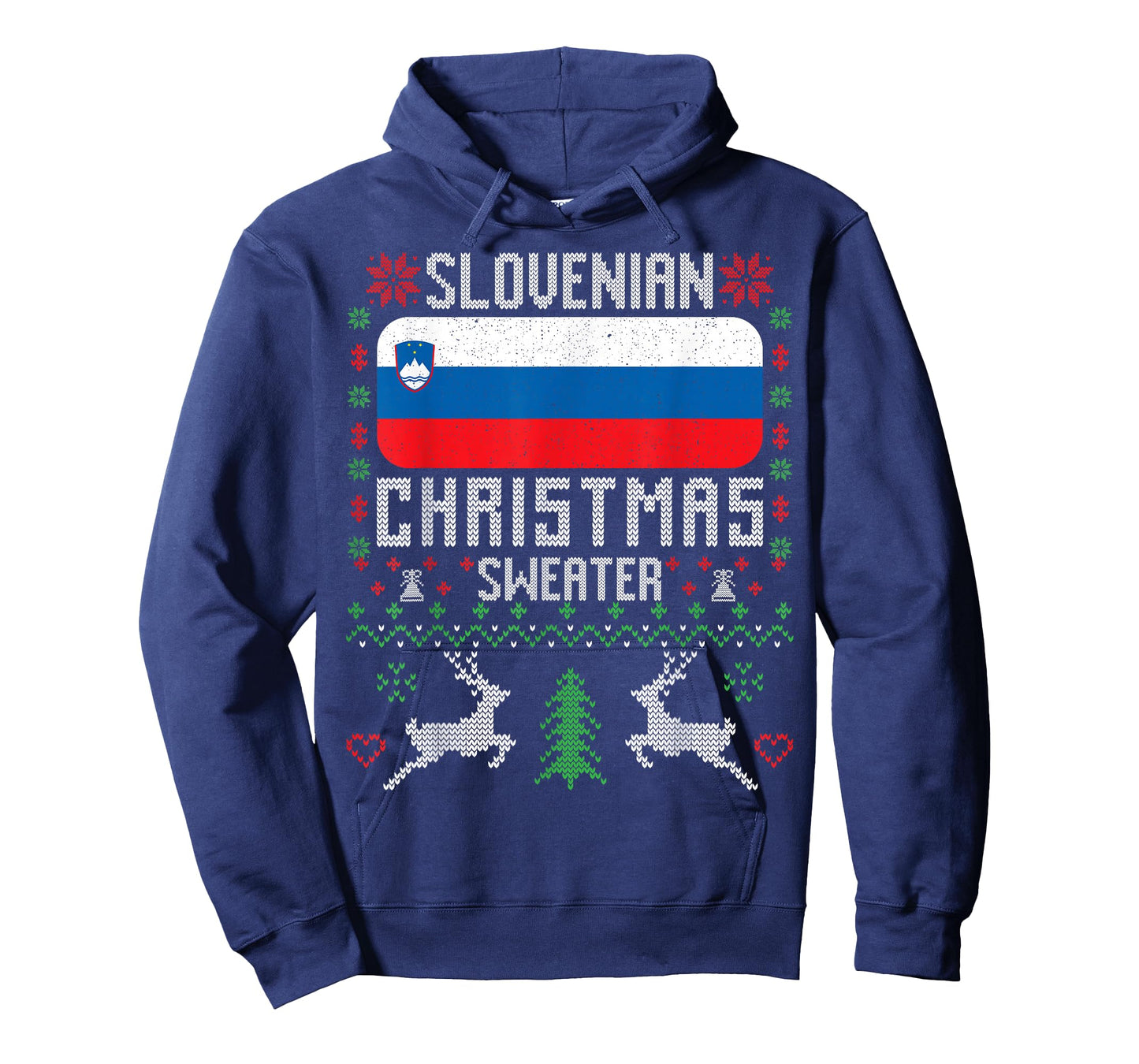 Slovenia Flag Slovenian Christmas Sweater T-Shirt