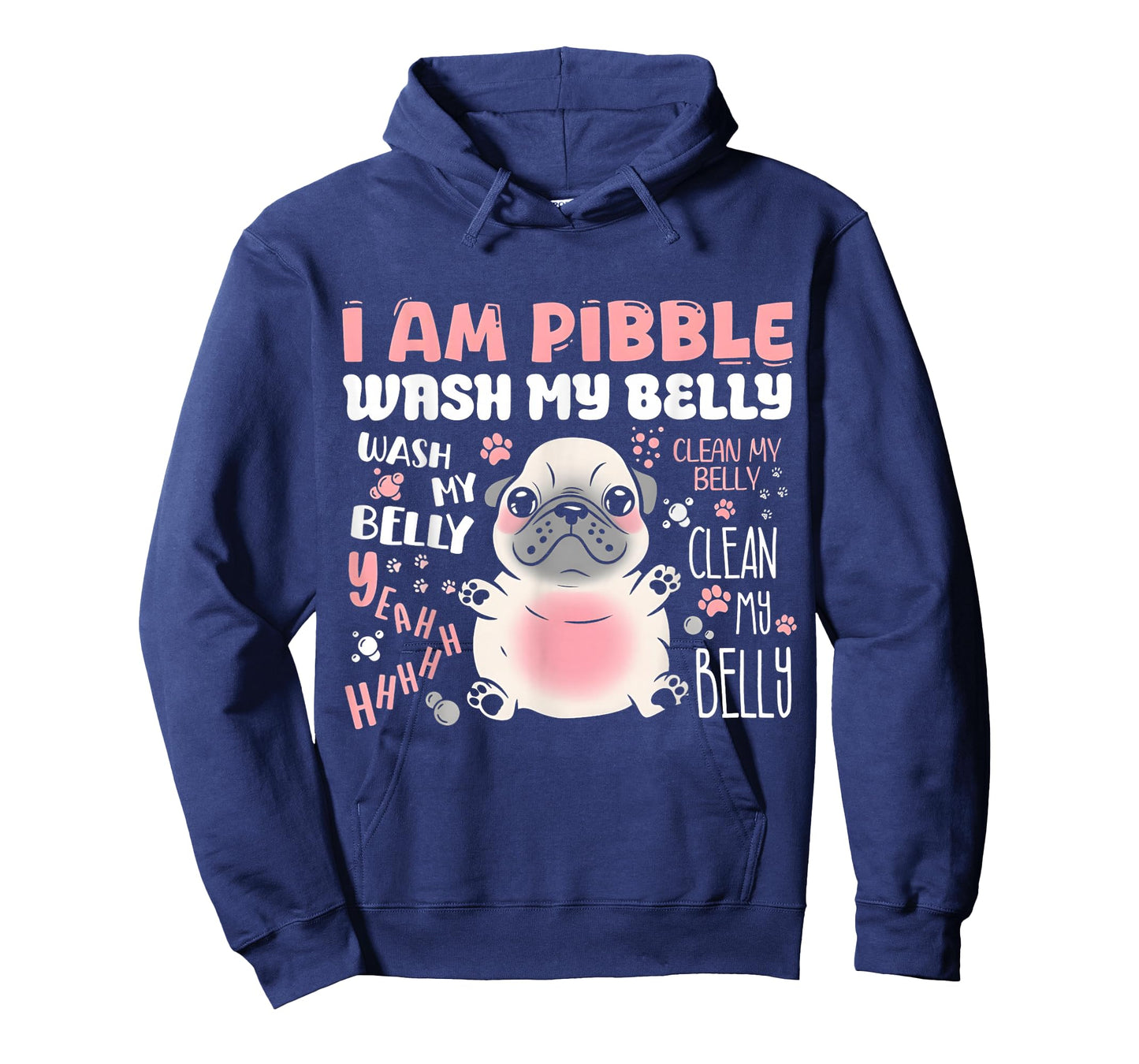 I Am Pibble Wash My Belly T-Shirt