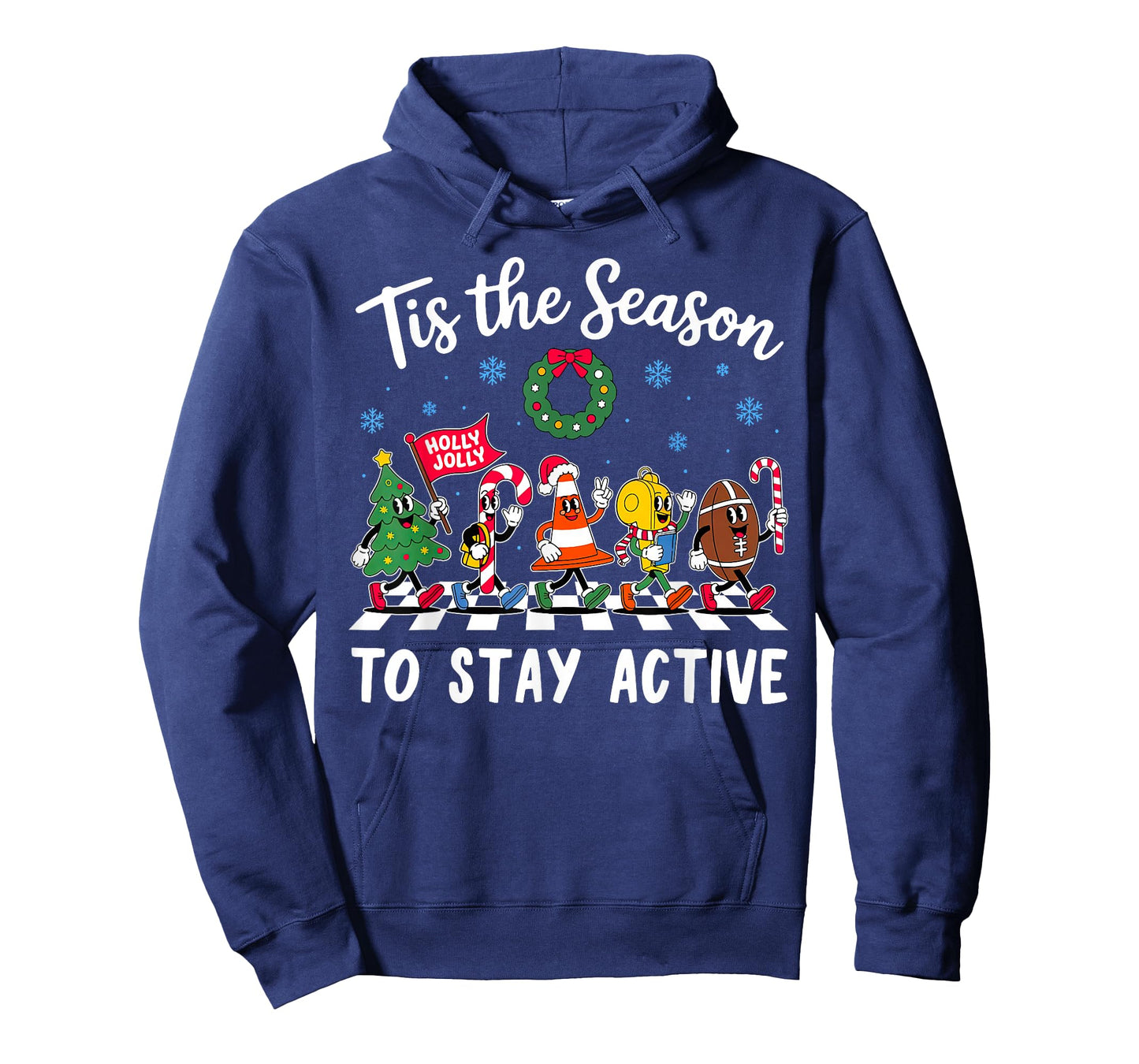 Tis The Season to Stay Active PE Teacher Christmas Coach T-Shirt