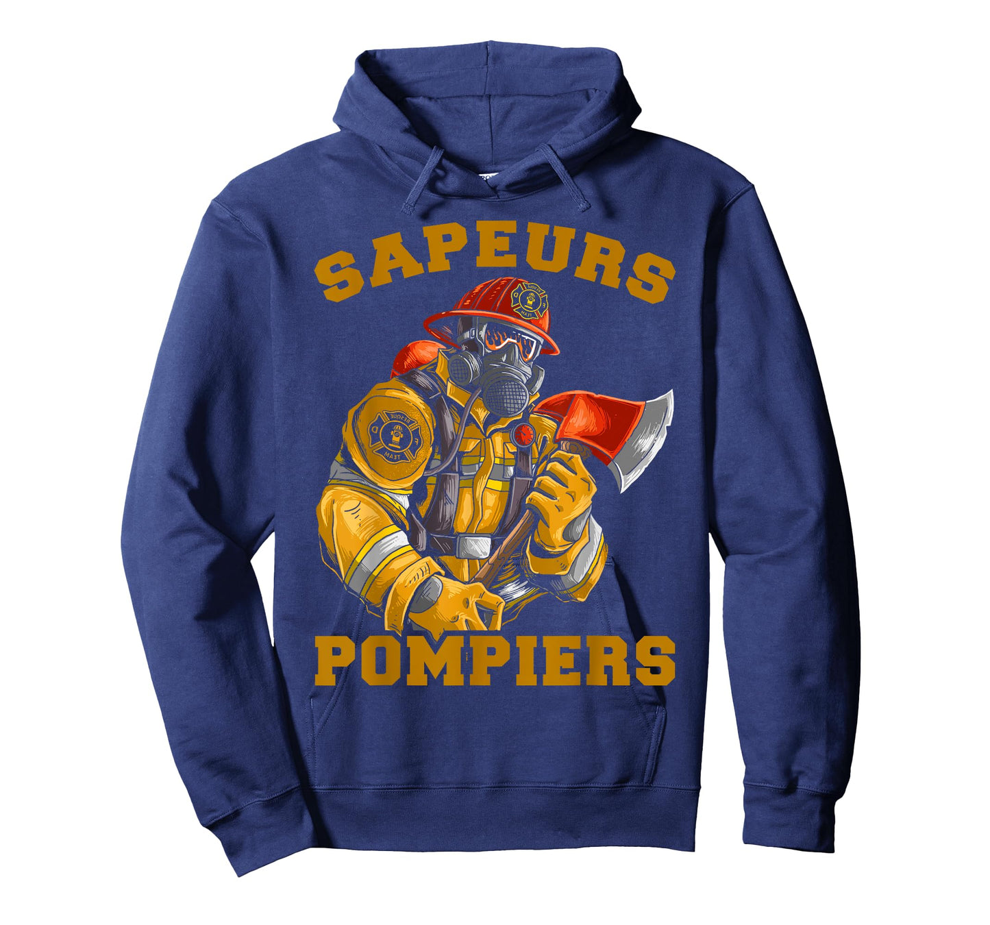 Fireman Sapeur Hero Save Life Extinguishing Fire Brigade T-Shirt