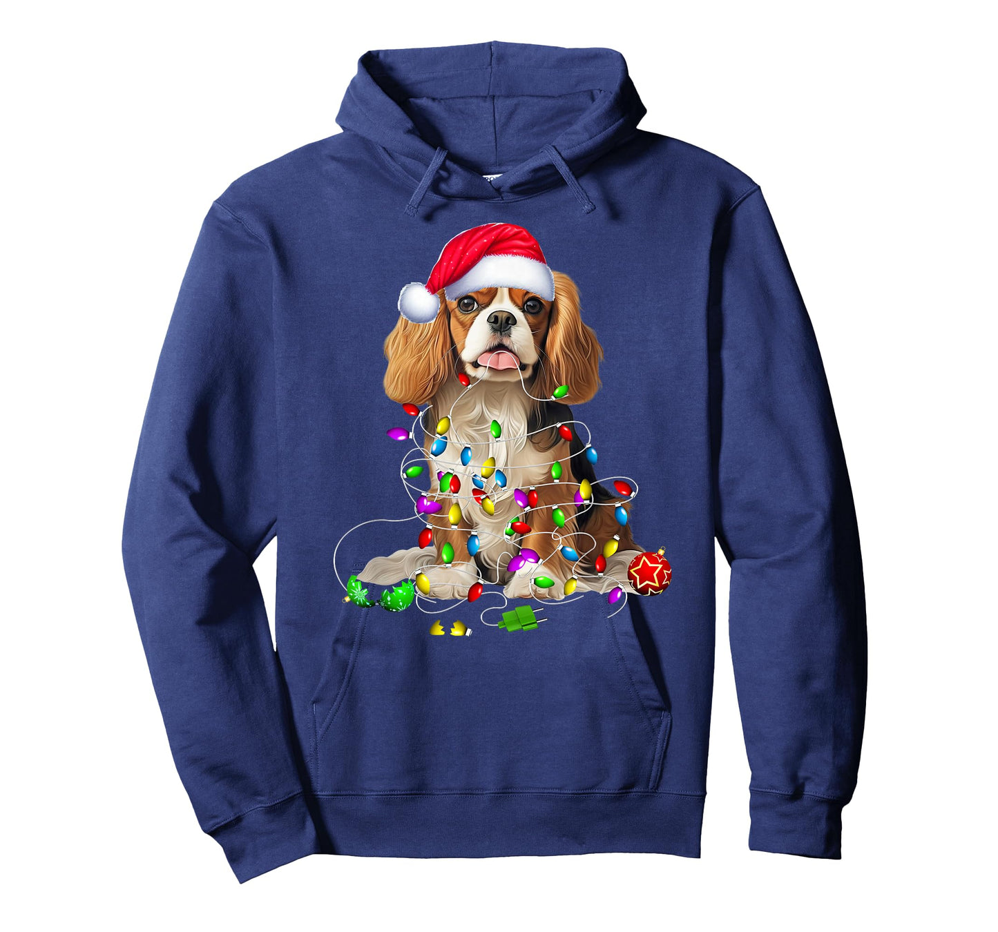Cavalier King Charles Spaniel Dog Christmas Ornament Tree T-Shirt