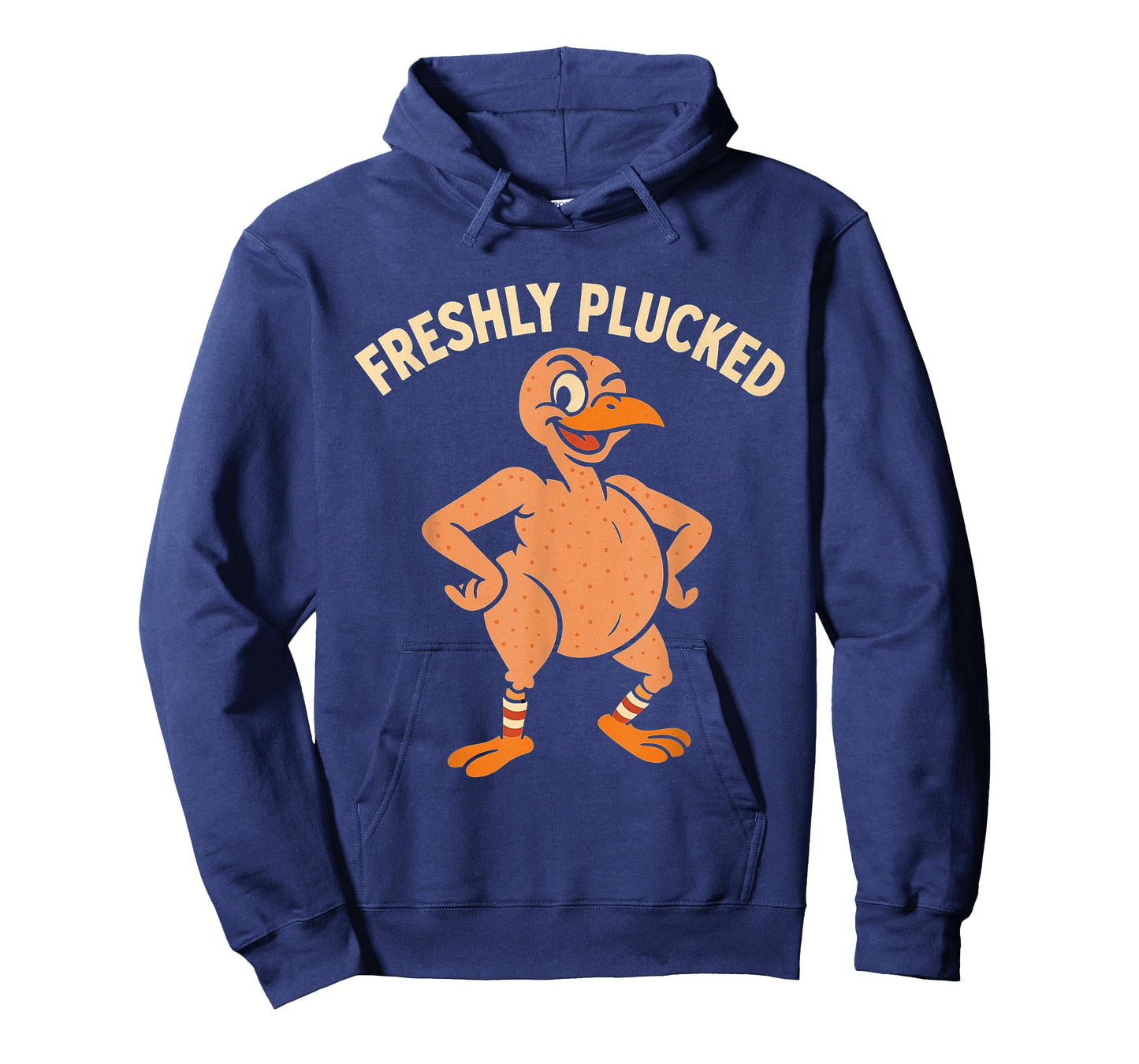 Freshly Plucked Funny Turkey Inappropriate Rude T-Shirt