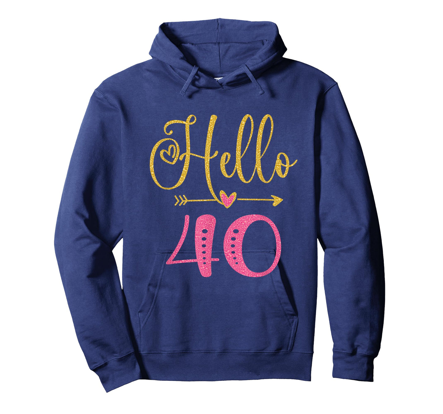 Hello 40 Years Old Women's 40th Birthday T-Shirt