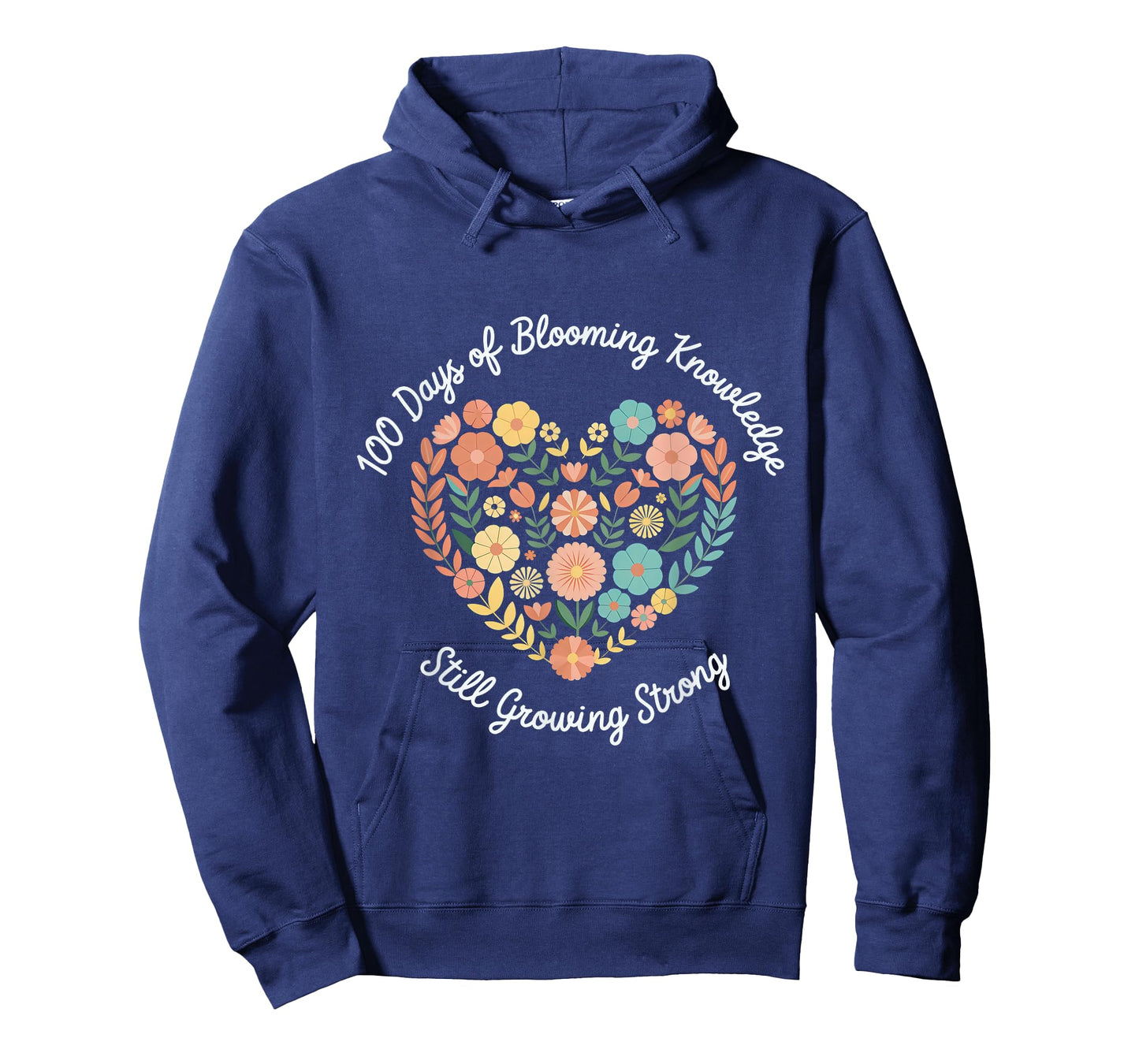 100 Days Growing Boho Flowers Teacher 100th Day of School T-Shirt