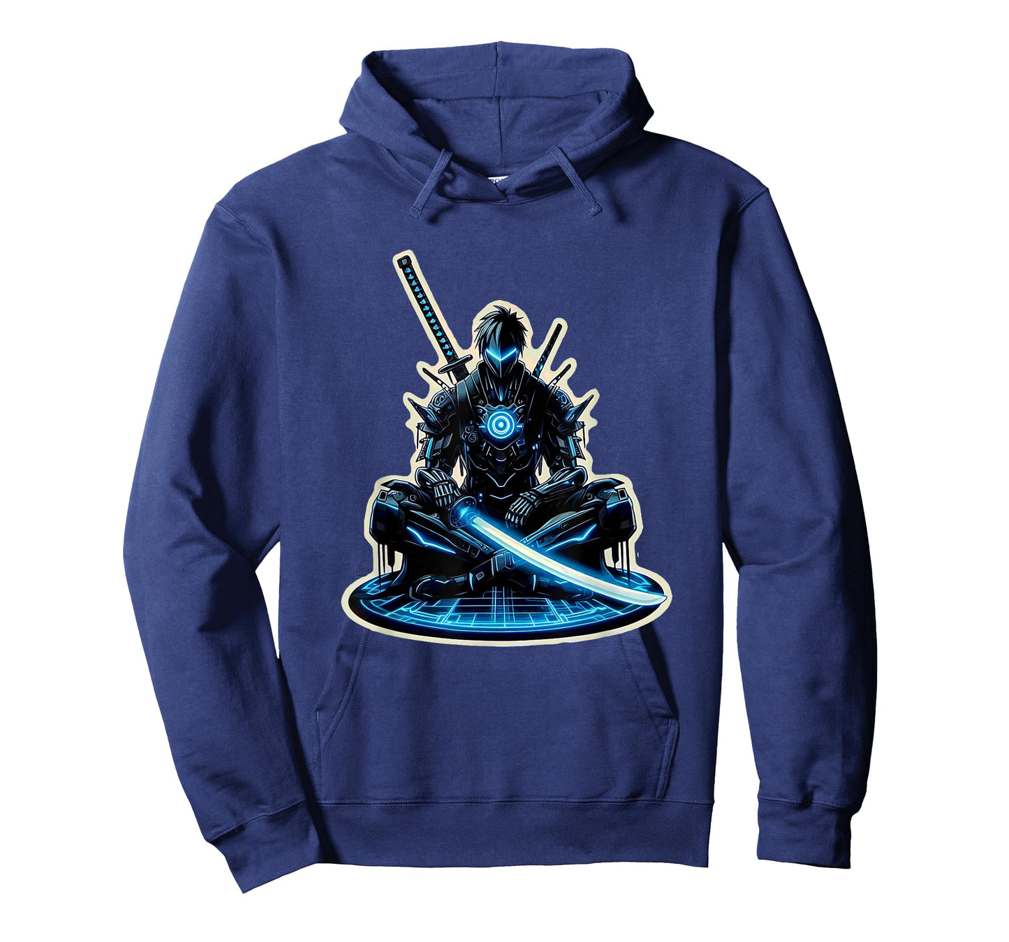 Anime Samurai Gamer Warrior Sci-Fi Cyber Punk Futuristic T-Shirt