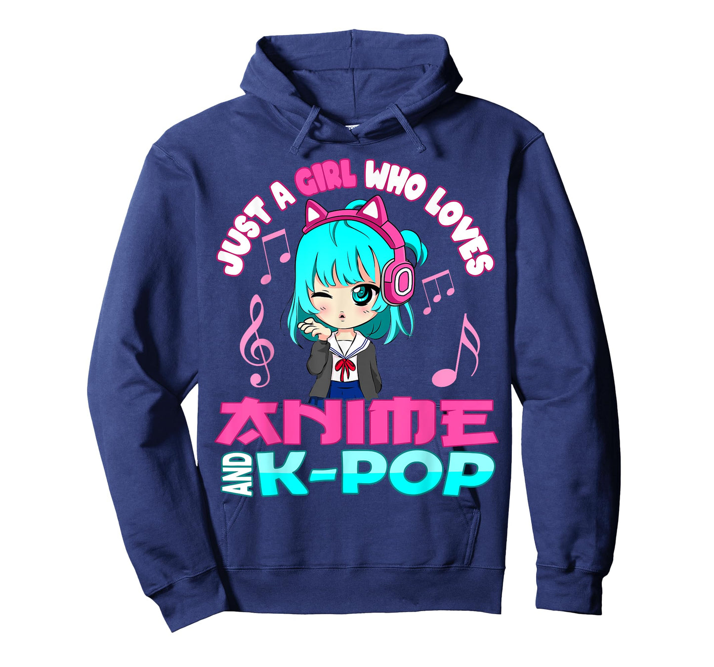 Anime and K-Pop Musik Manga Kawaii Chibi Merch KPOP Otaku T-Shirt