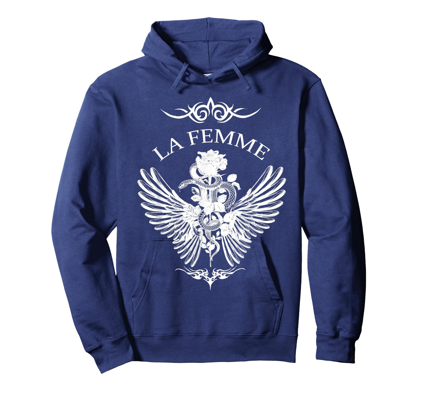 La Femme Snake And Rose Dark Art T-Shirt