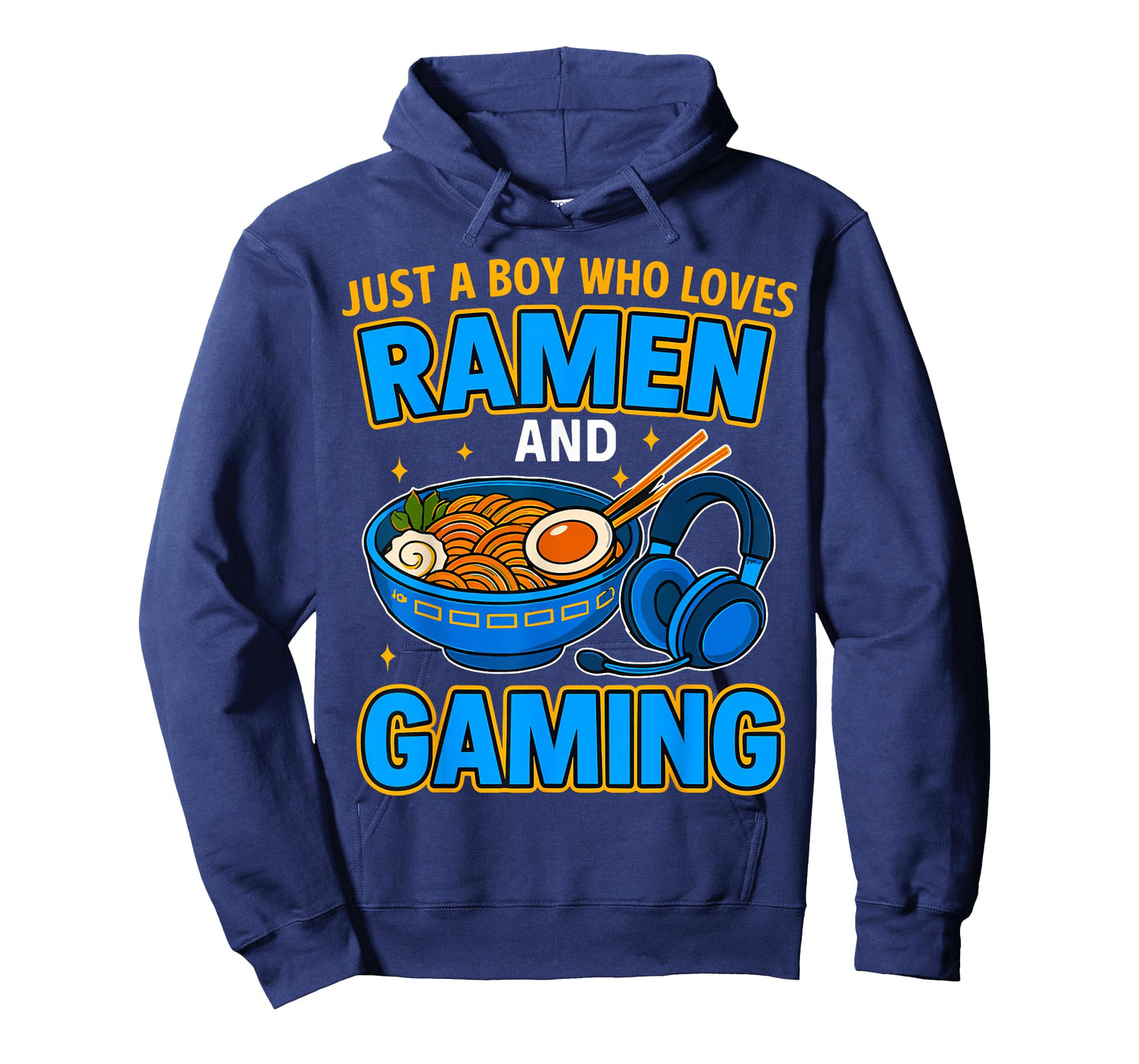 Just A Boy Who Loves Ramen and Gaming Anime Gamer Noodle T-Shirt