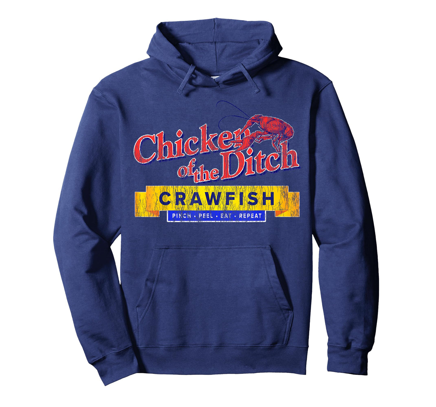 Chicken of The Ditch Crawfish T Shirt Crawfish Boil Shirt T-Shirt