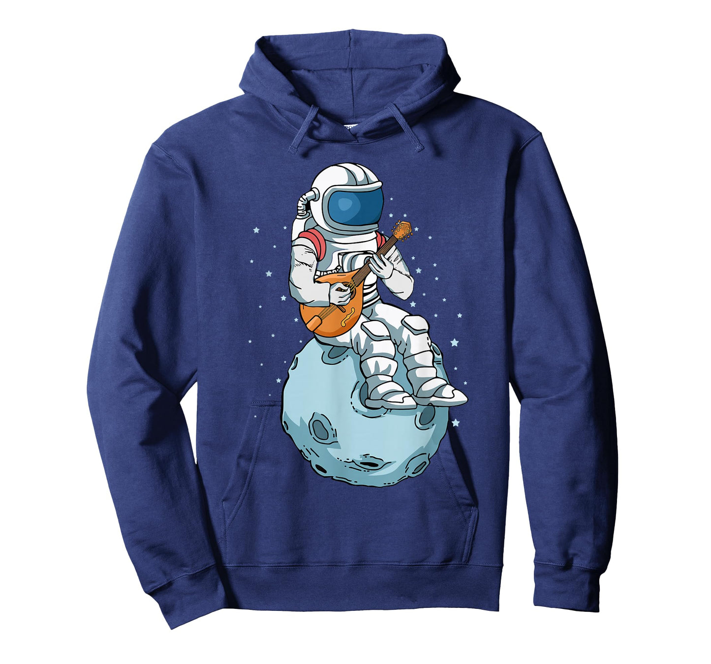 Astronaut Playing Mandolin Country Music Bluegrass T-Shirt