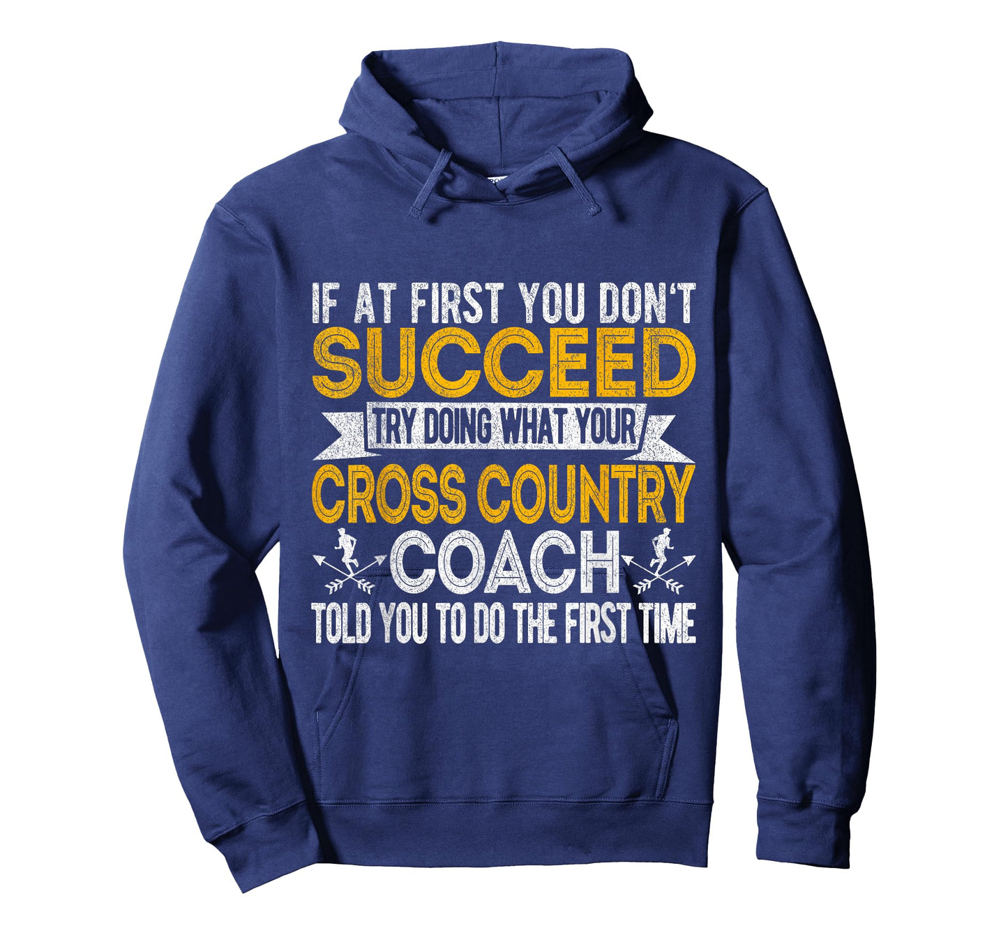 Funny Cross Country Coach Cross Country Running Runner Retro T-Shirt