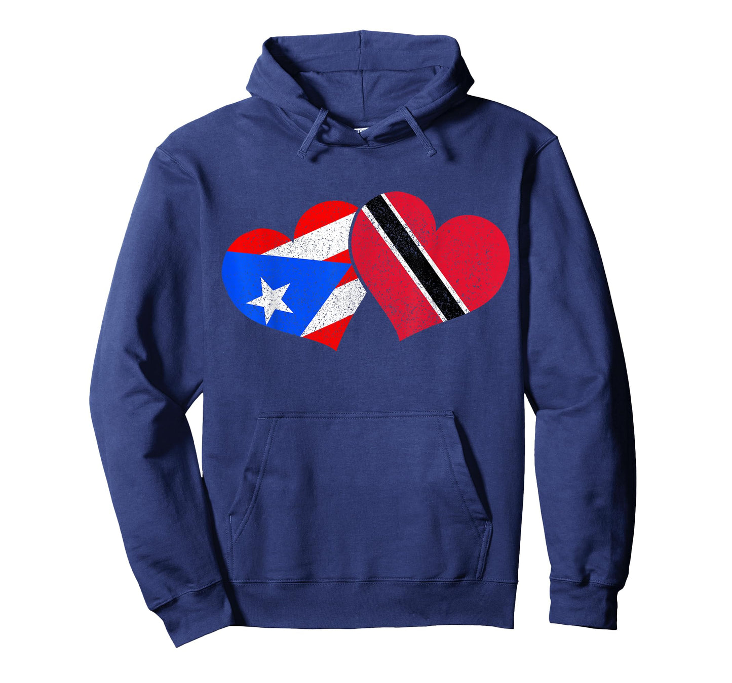 Trinidad & Tobago Puerto Rico Heritage Trinidadian Flag T-Shirt