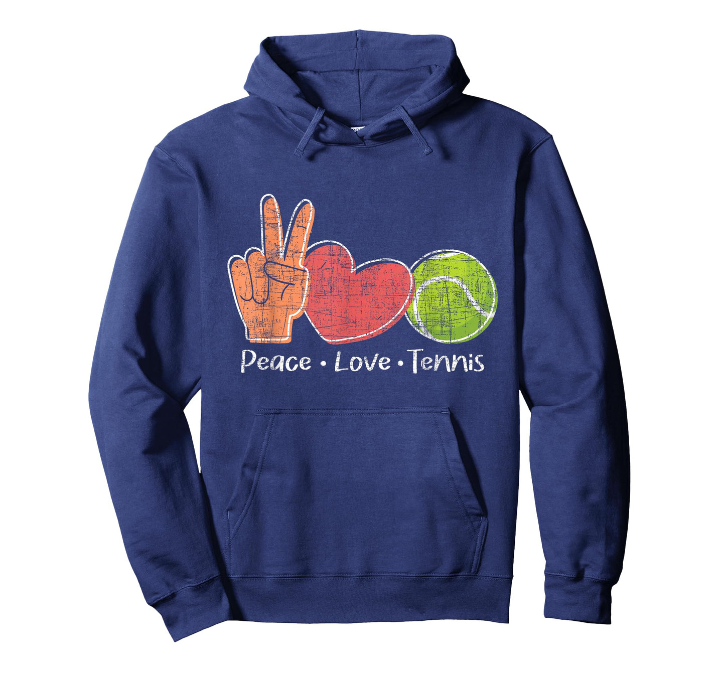 Peace Love Tennis - Tournament Player T-Shirt